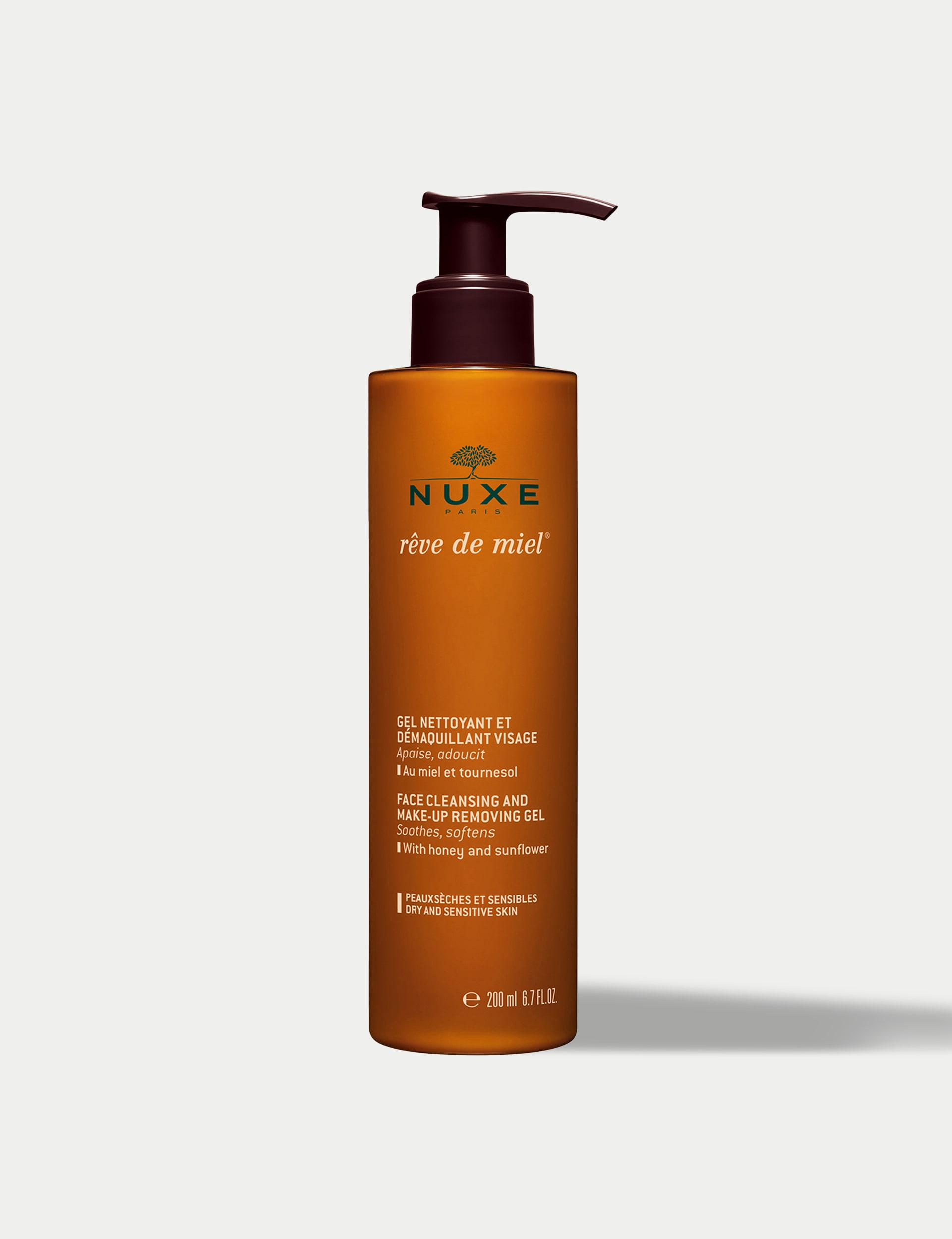 Nuxe Reve de Miel Face Cleansing Make-Up Removing Gel 200ml