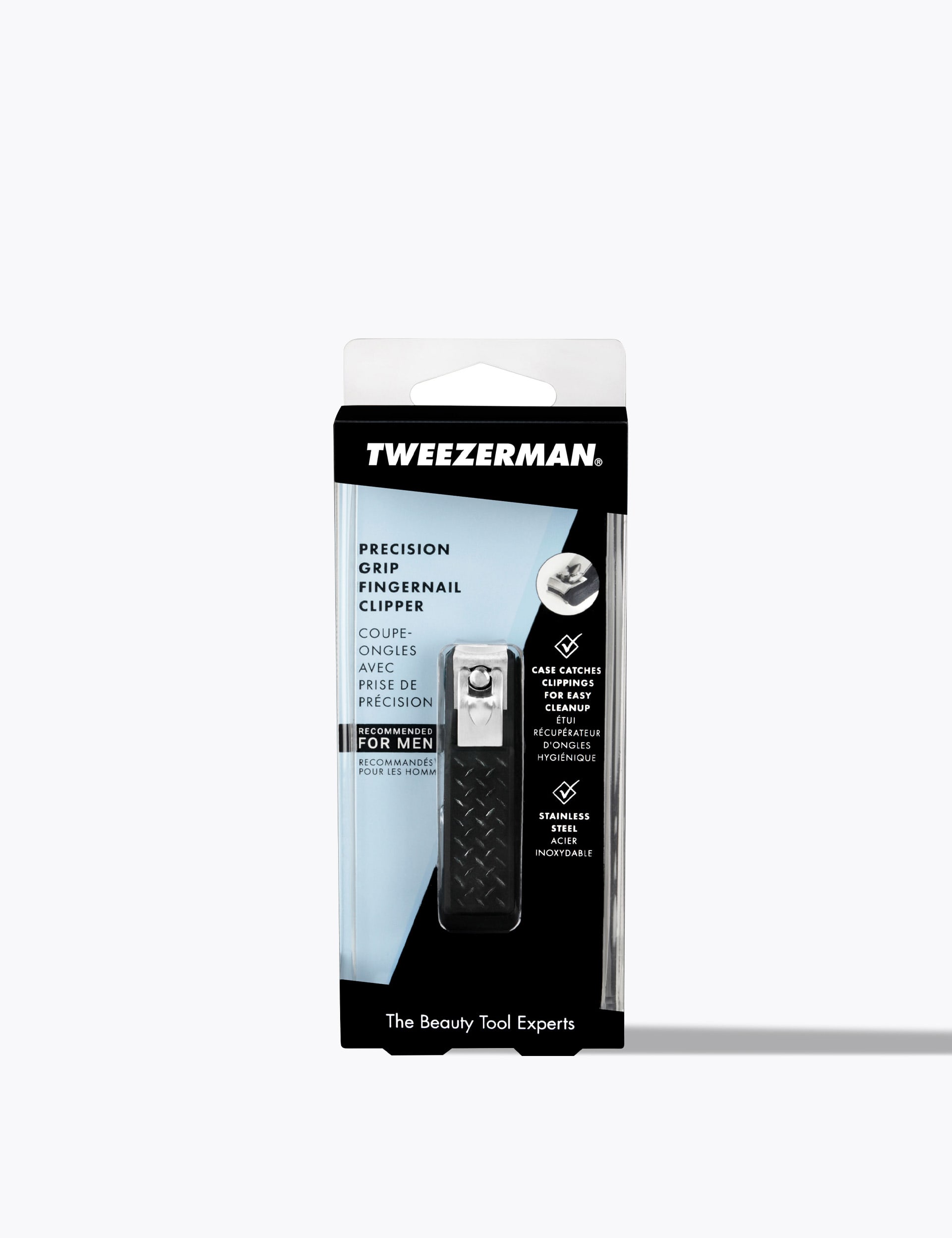 Tweezerman Men's Precision Grip Fingernail Clipper