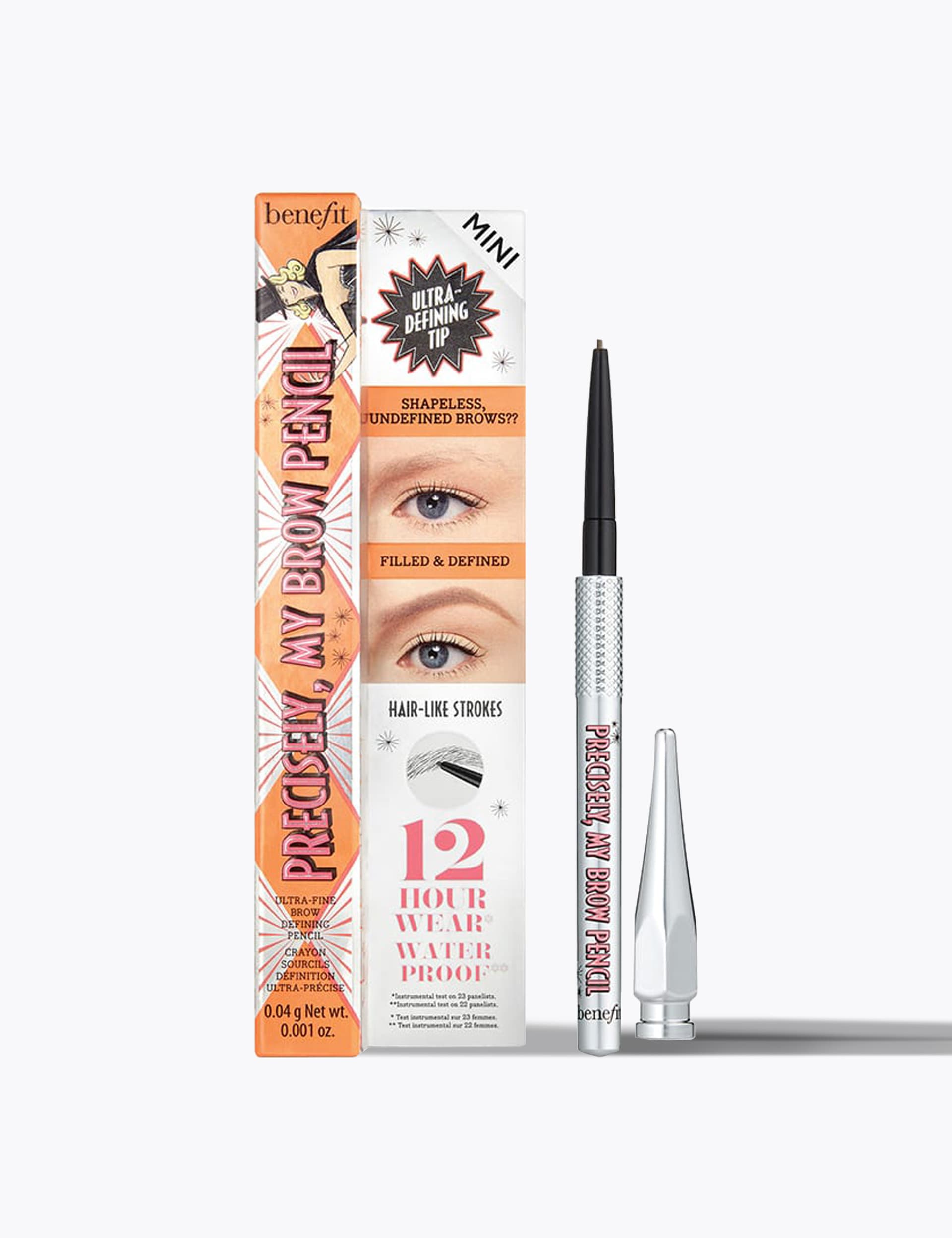 Benefit Precisely, My Brow Eyebrow Pencil Mini 0.04g - Hazelnut, Light Beige,Hazelnut,Beige