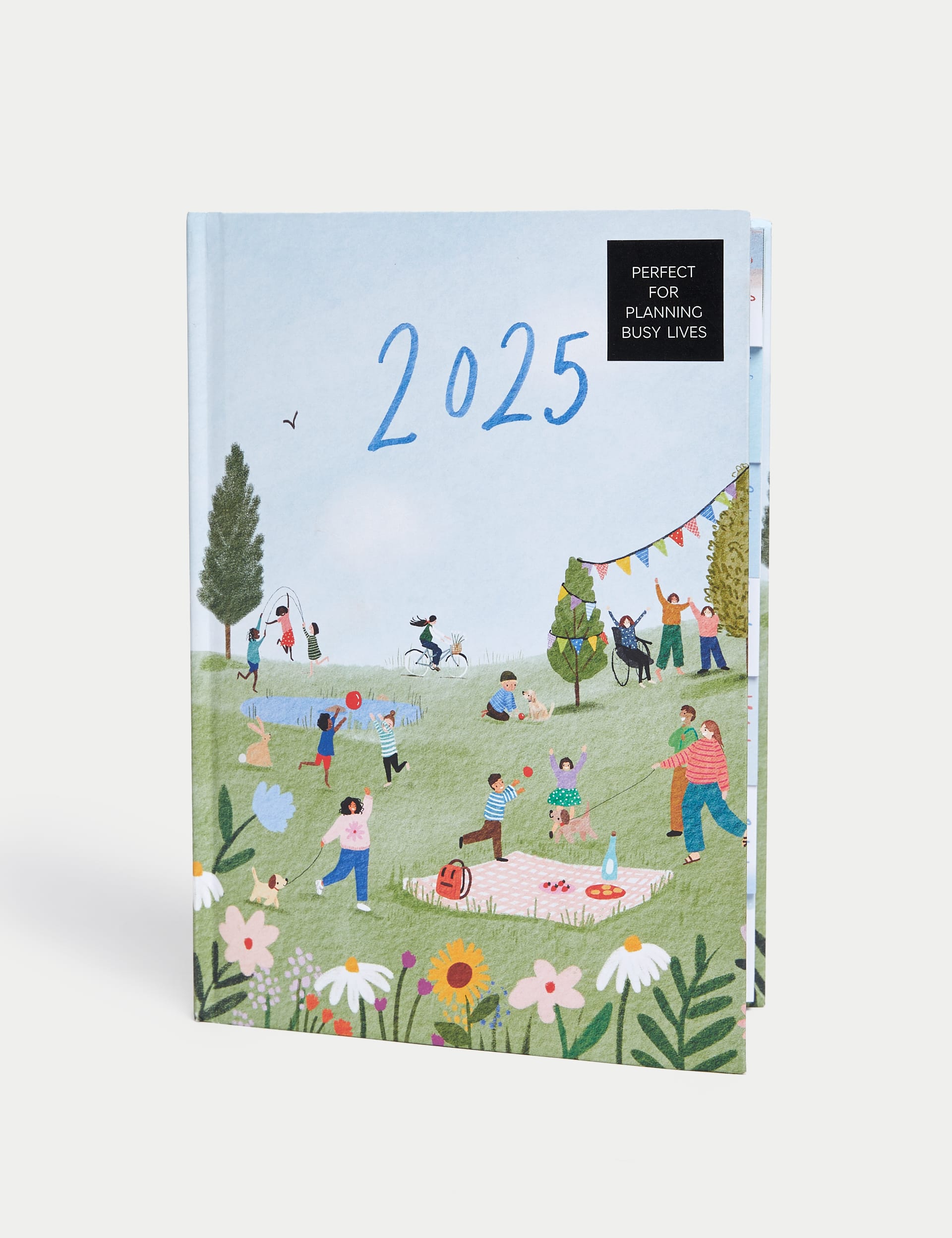 M&S 2025 Large A5 Family Planner - Illustrated