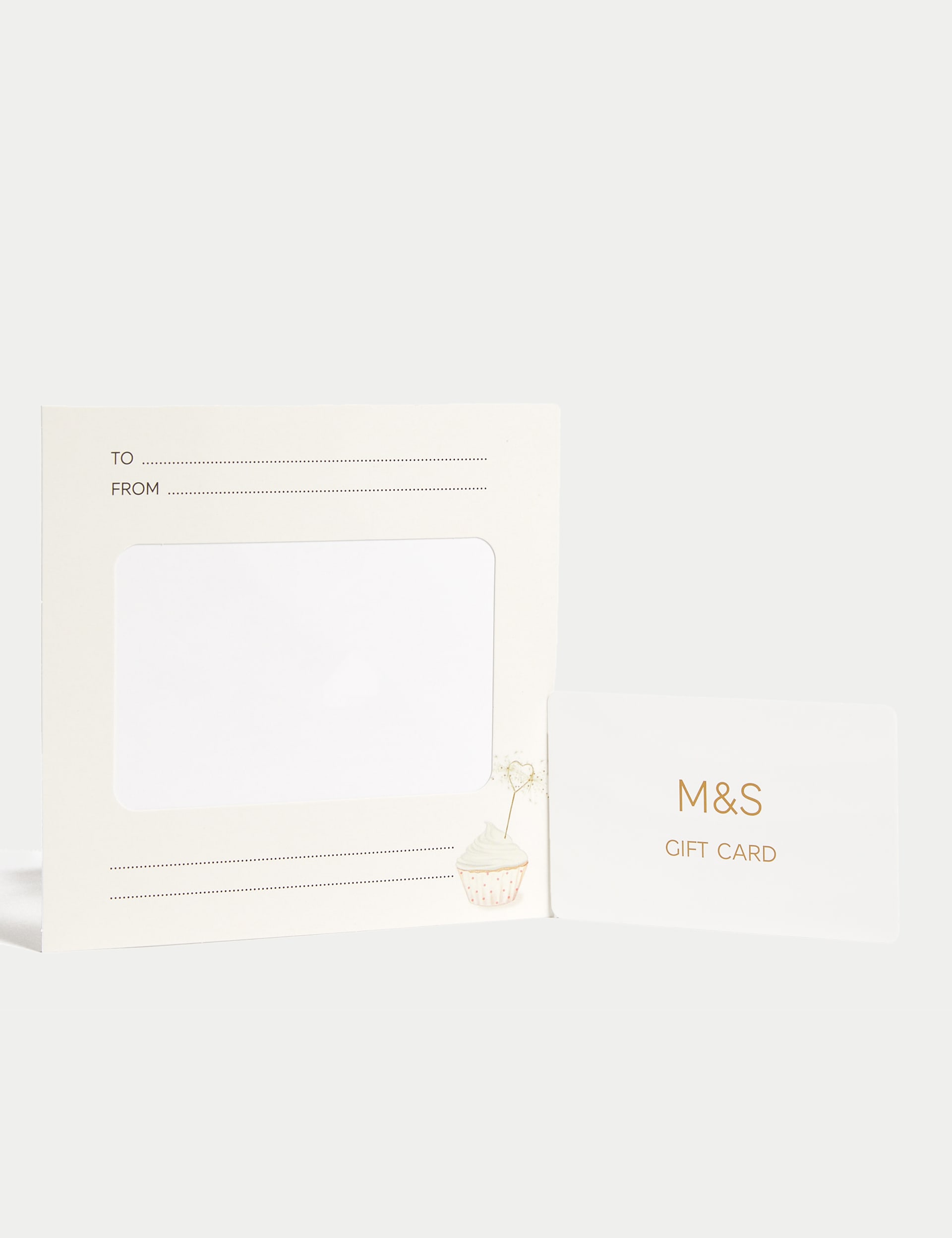 M&S Cupcake Sparkle Gift Card