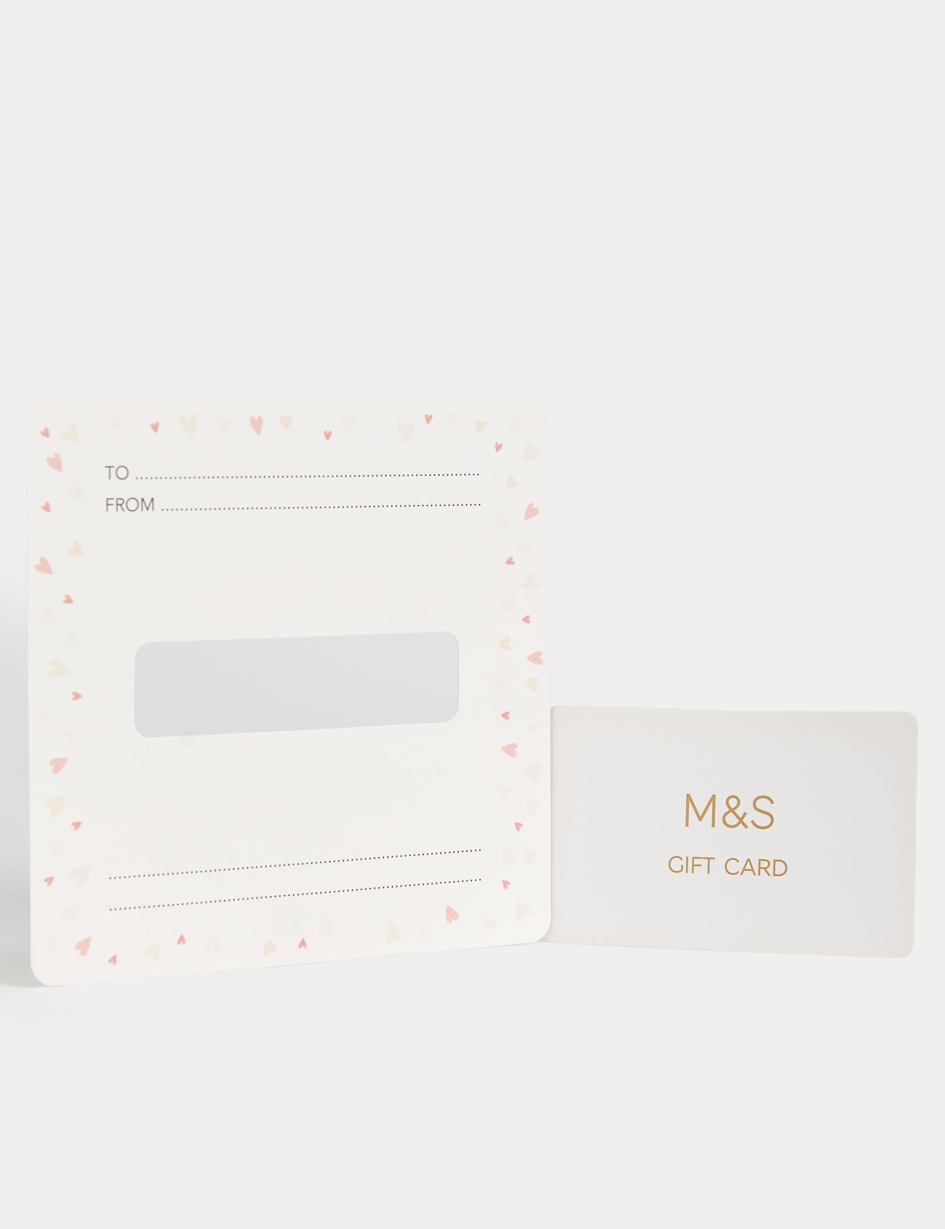 M&S Heart Scatter Gift Card