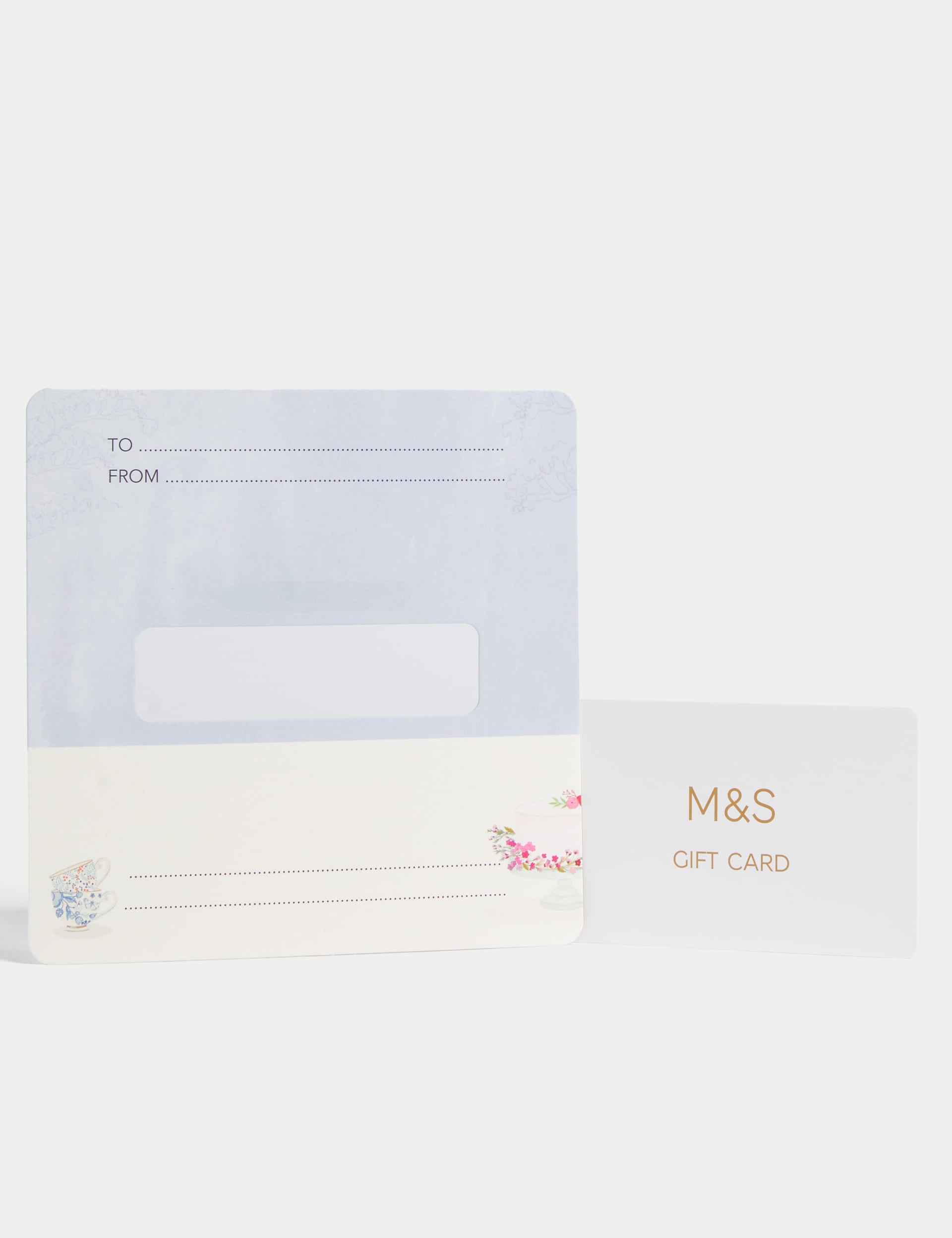 M&S Afternoon Tea Gift Card