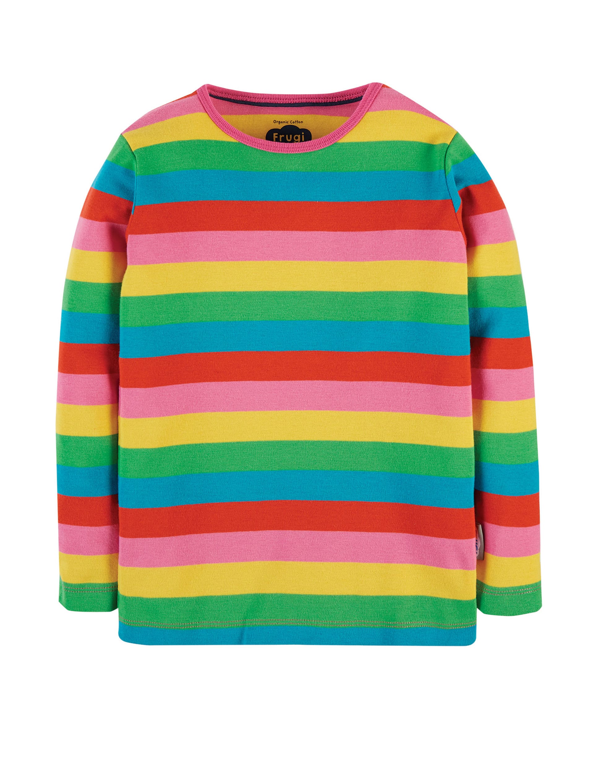 Frugi Cotton Striped Top (0-5 Yrs) - 18-24 - Multi, Multi