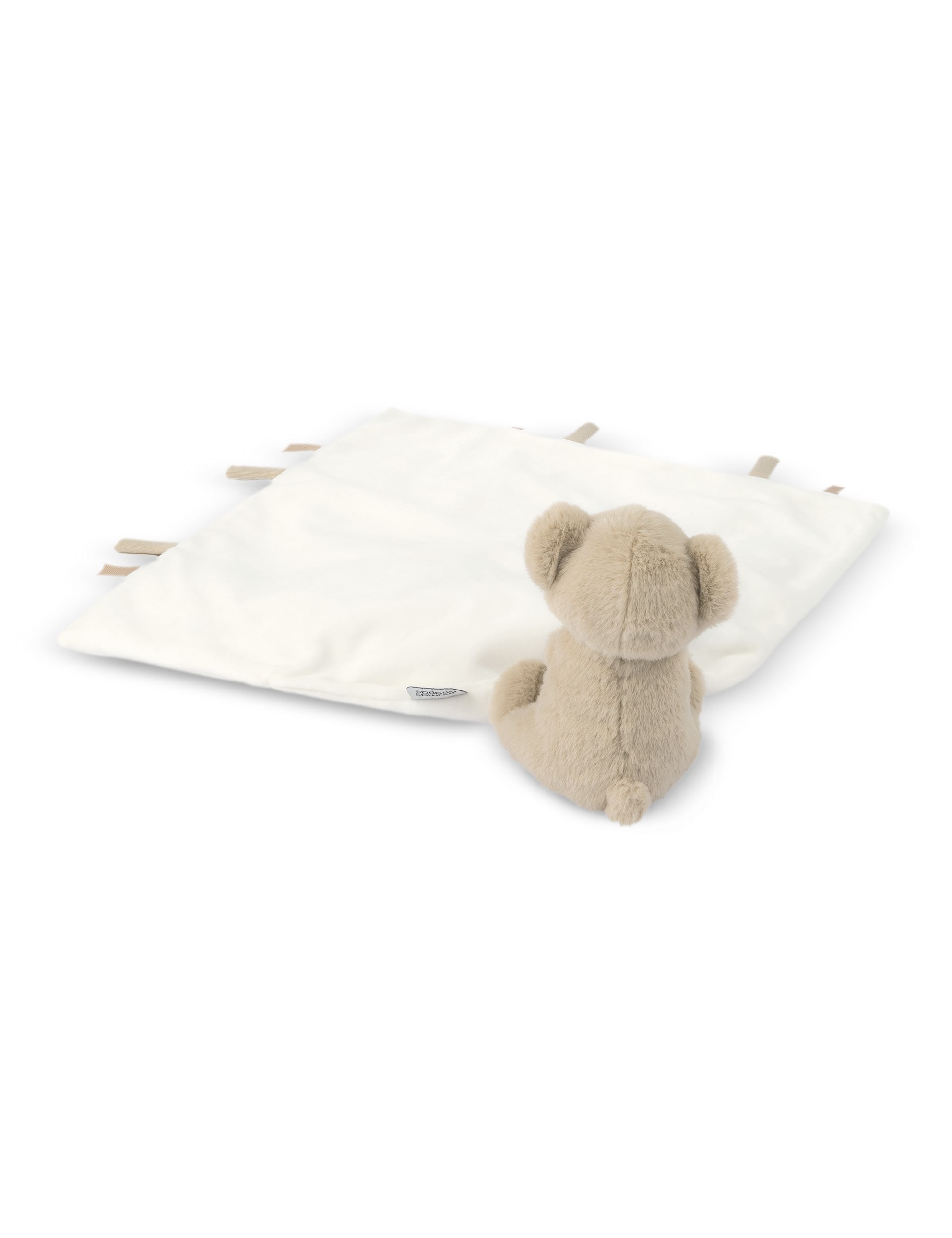 Mamas & Papas Welcome To The World Bear Comforter - White, White