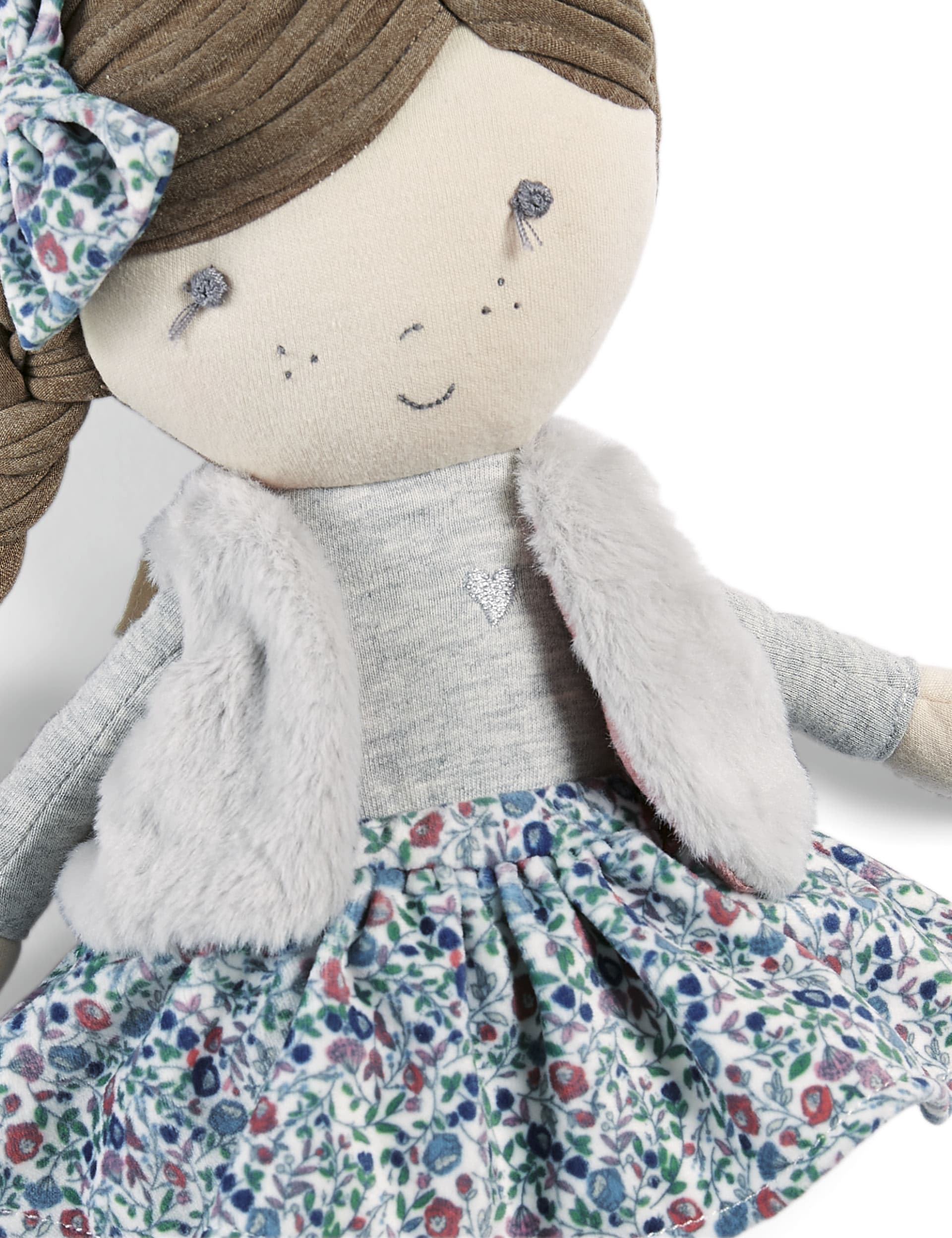 Mamas & Papas Bella Rag Doll Soft Toy - Multi, Multi