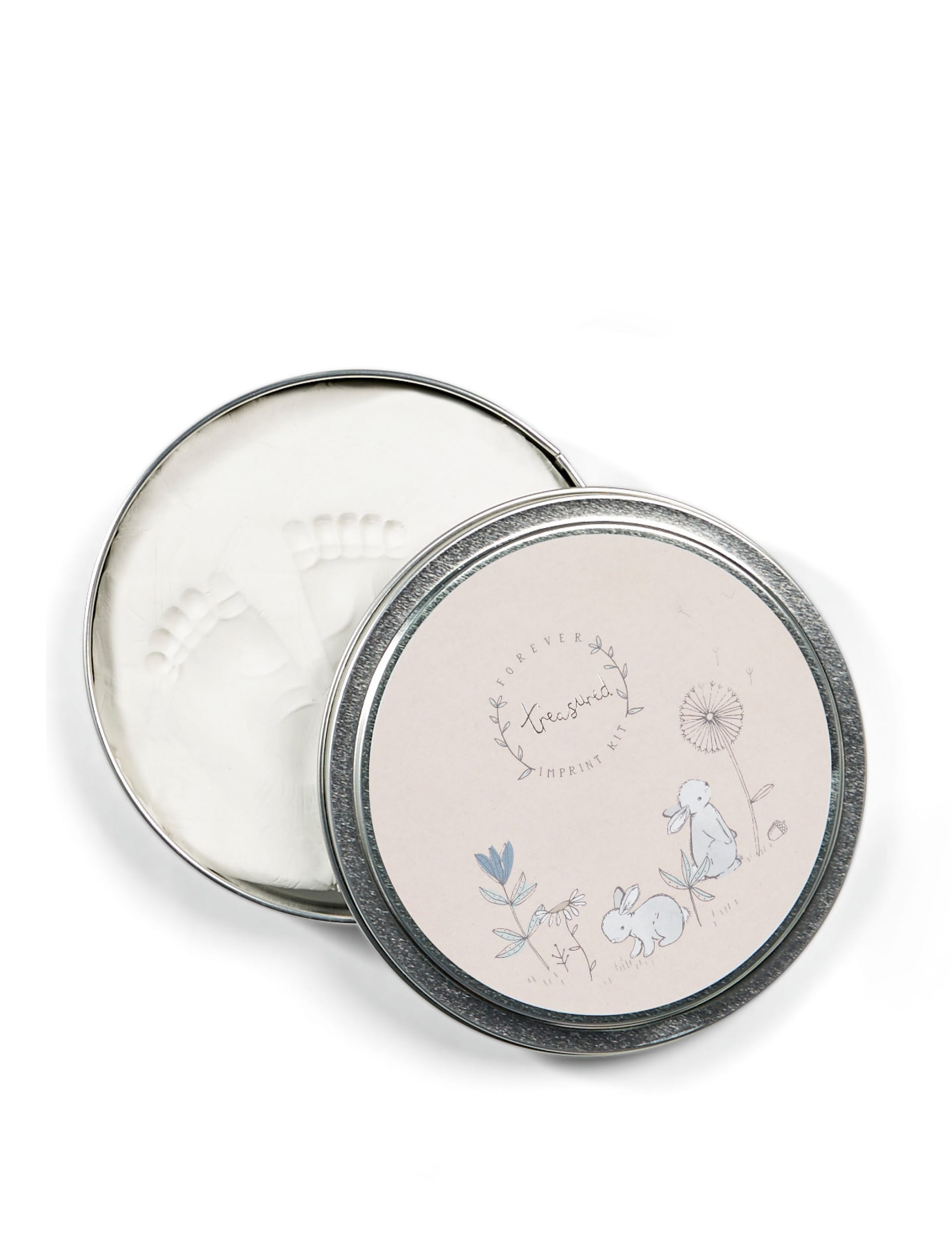 Mamas & Papas Forever Treasured Baby Imprint Tin - Pink, Pink