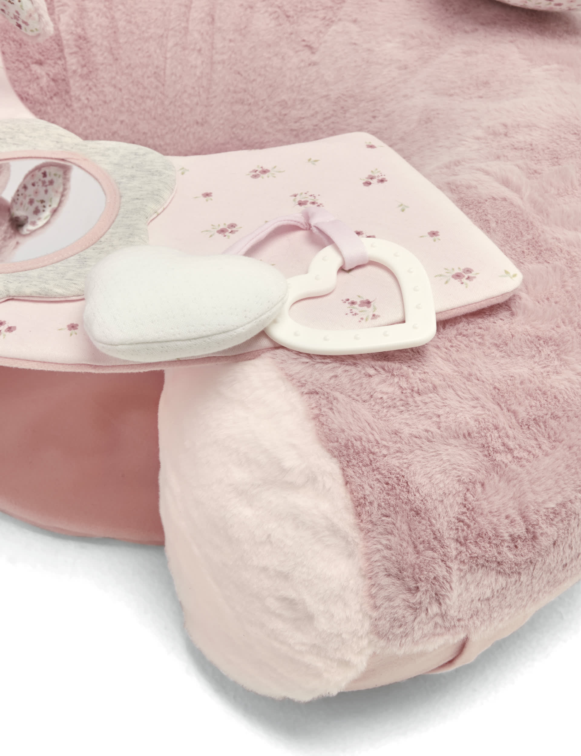 Mamas & Papas Welcome to the World Sit & Play Floor Seat (6 Mths) - Pink, Pink