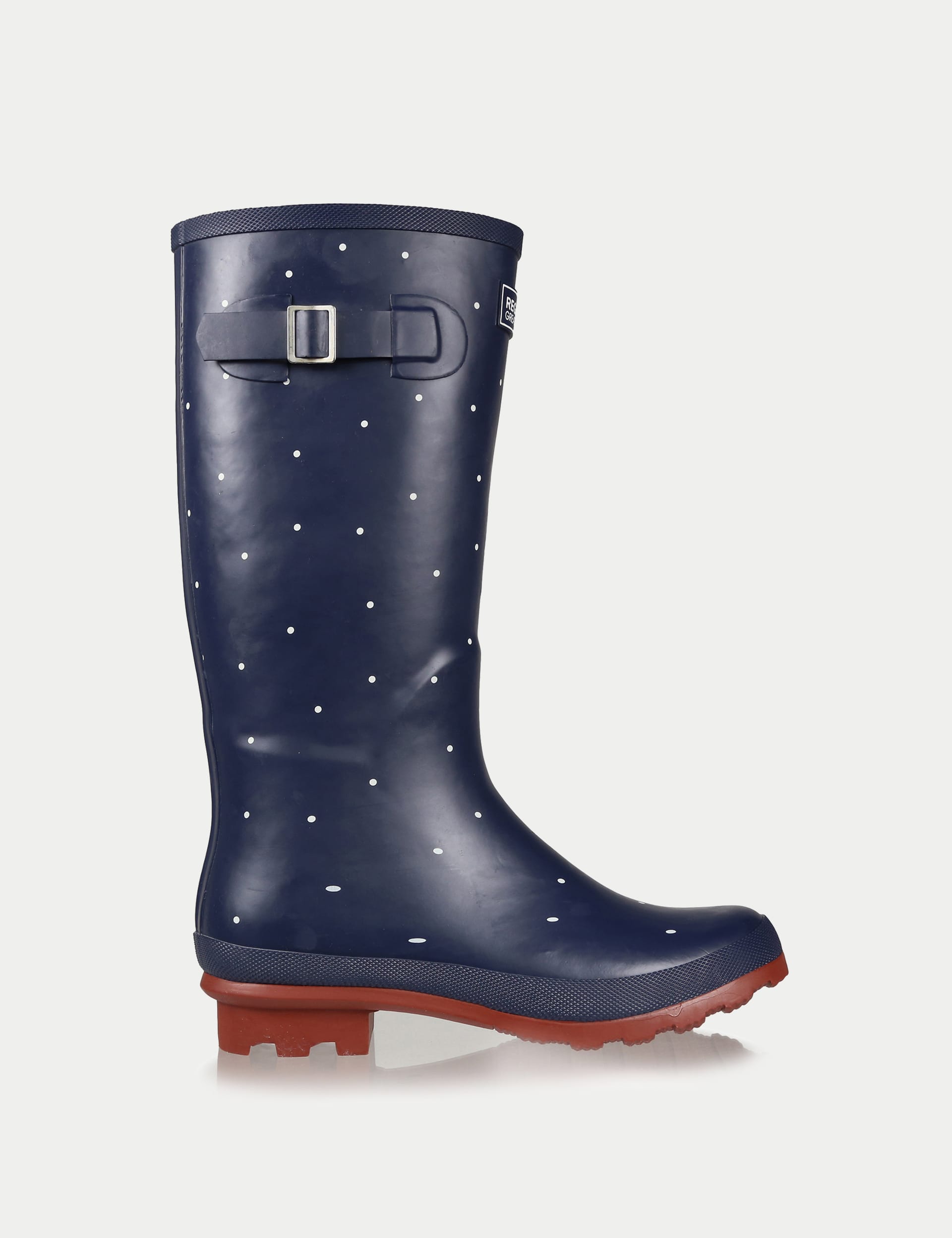 Regatta Women's Lady Fairweather II Patterned Wellies - 8 - Navy, Navy Mix,Yellow Mix,Navy,Black,Dar