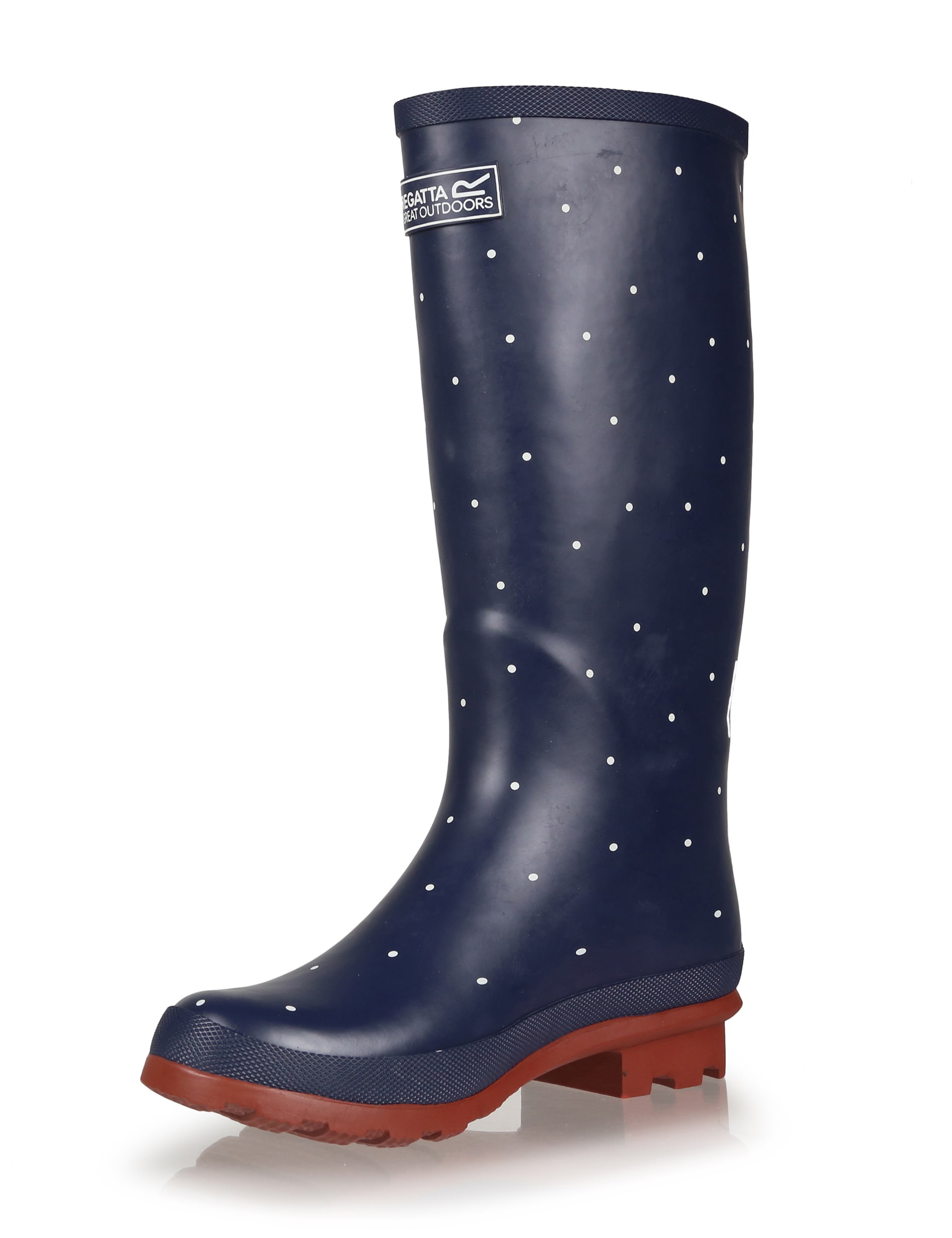 Regatta Women's Lady Fairweather II Patterned Wellies - 8 - Navy, Navy Mix,Pink Mix,Yellow Mix,Navy,