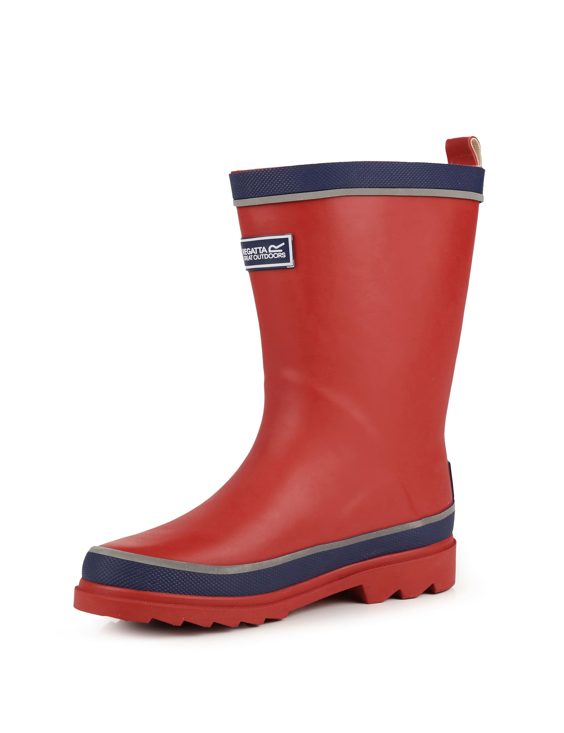 Regatta Kids Foxfire Junior Wellies - 12 - Red Mix, Red Mix