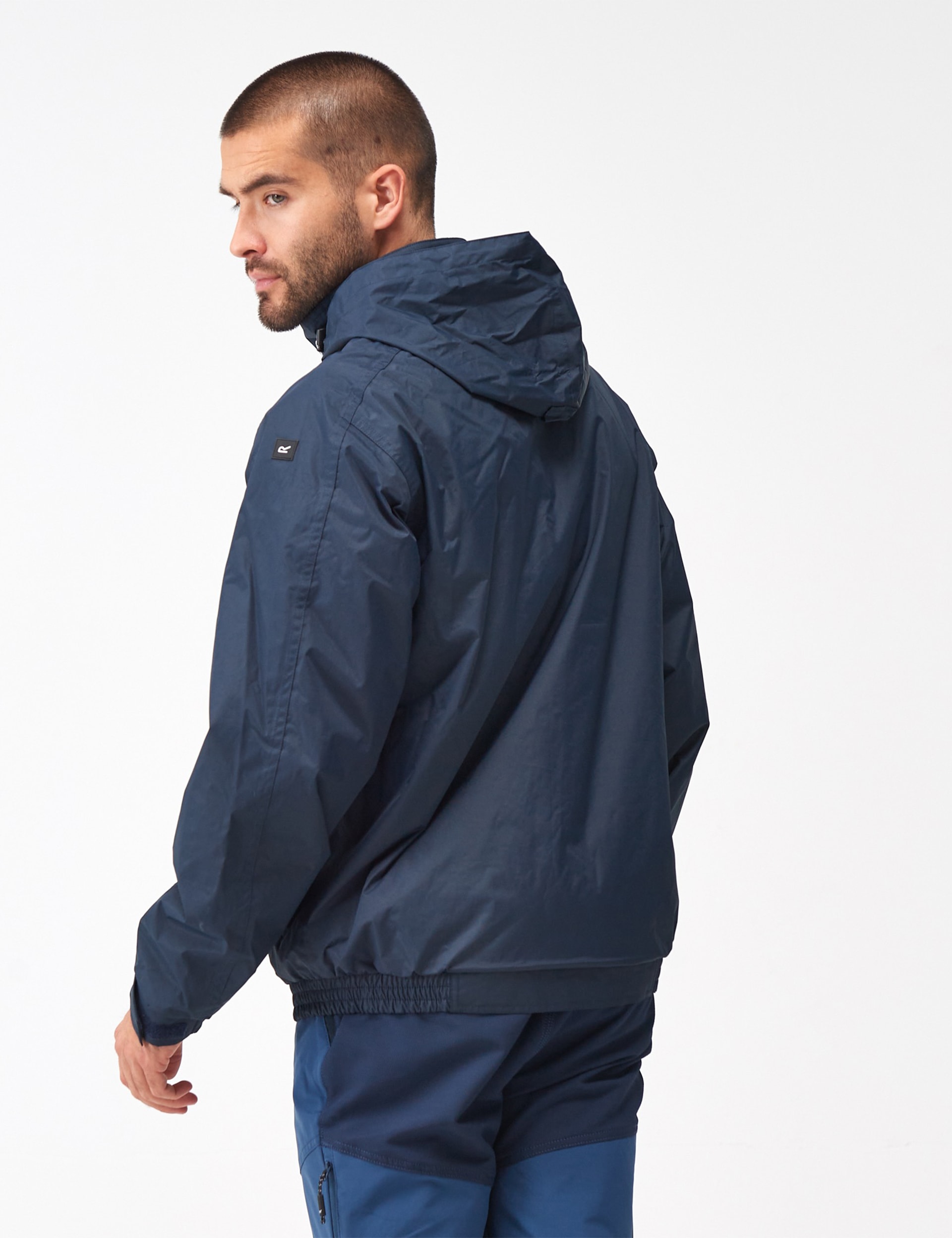 Regatta Men's Niviston Waterproof Anorak - M - Dark Blue, Dark Blue