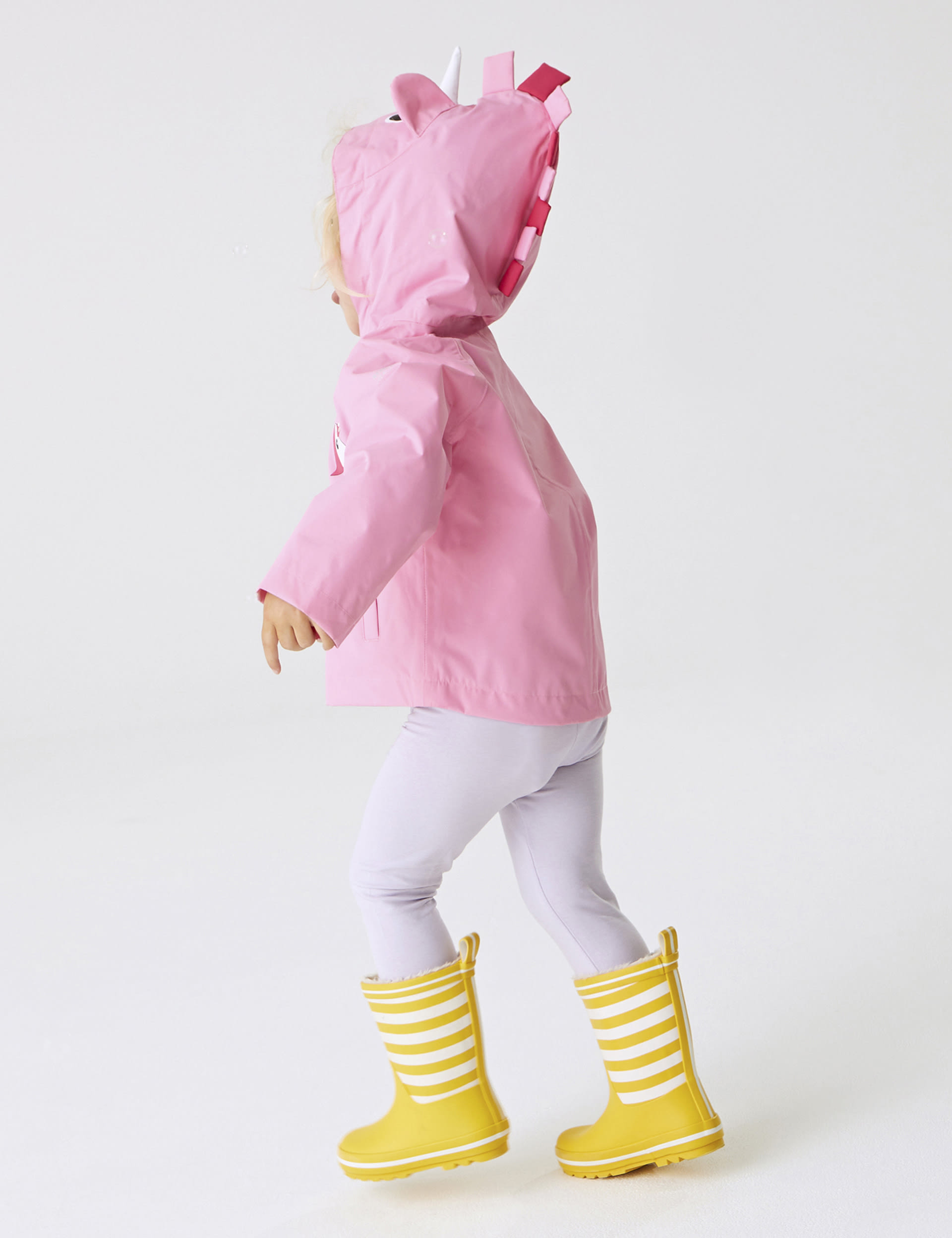 Regatta Girls Hooded Unicorn Jacket (6-3 Yrs) - 18-24 - Pink Mix, Pink Mix