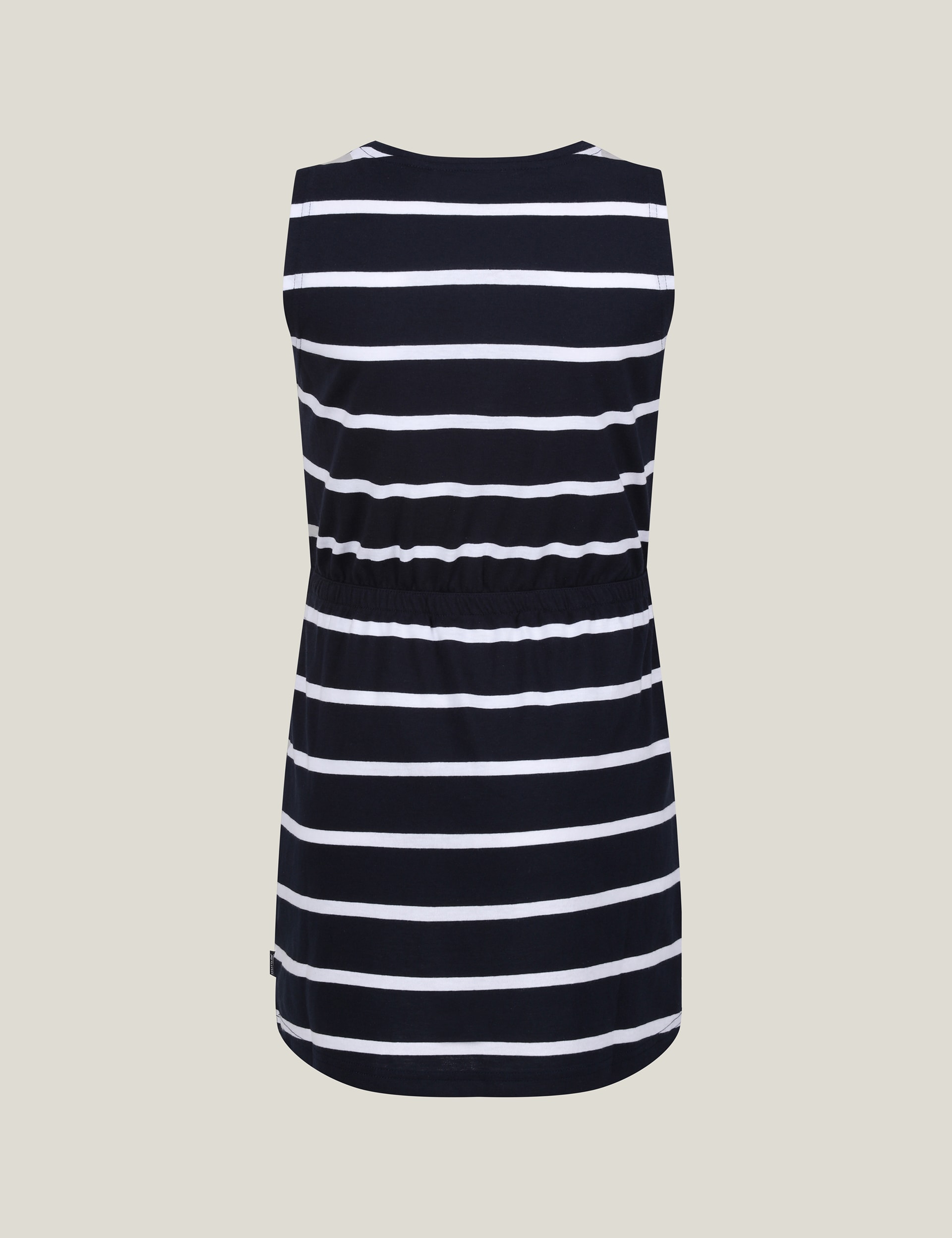 Regatta Girls Beylina Cotton Rich Striped Dress (3-14 Yrs) - 5-6 Y - Pink Mix, Pink Mix,Dark Blue Mi