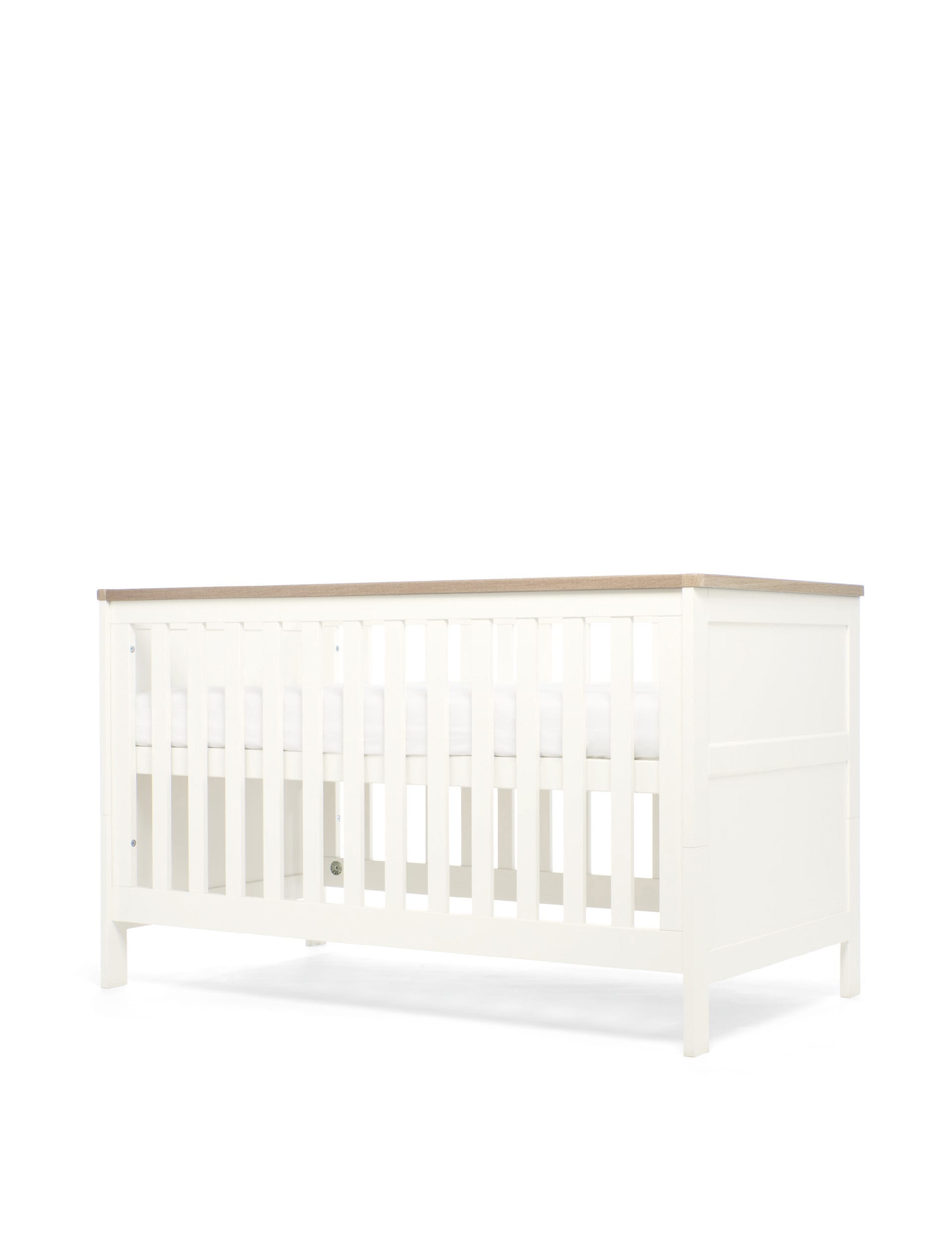 Mamas & Papas Wedmore Cotbed - White, White