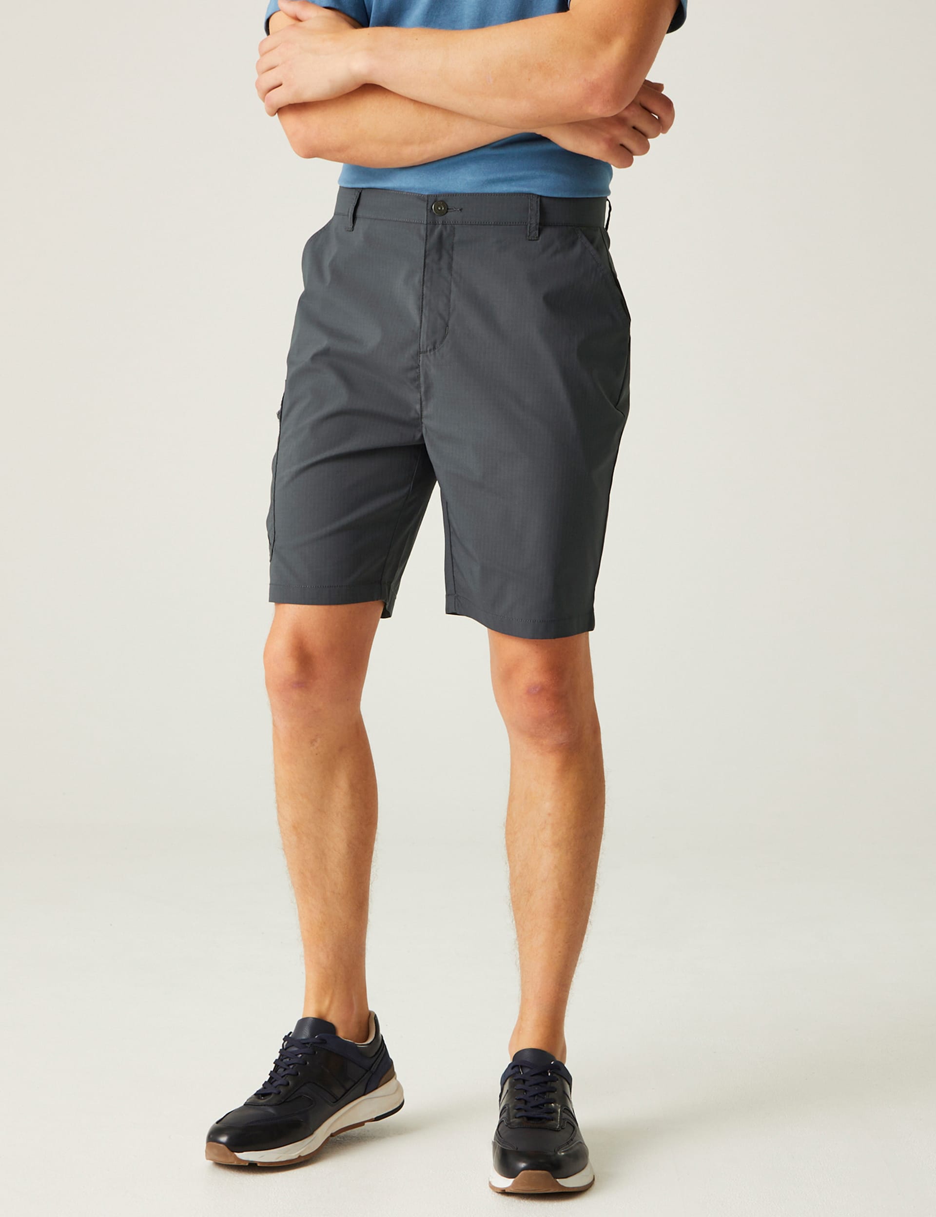 Regatta Men's Dalry Chino Shorts - 42 - Grey, Grey