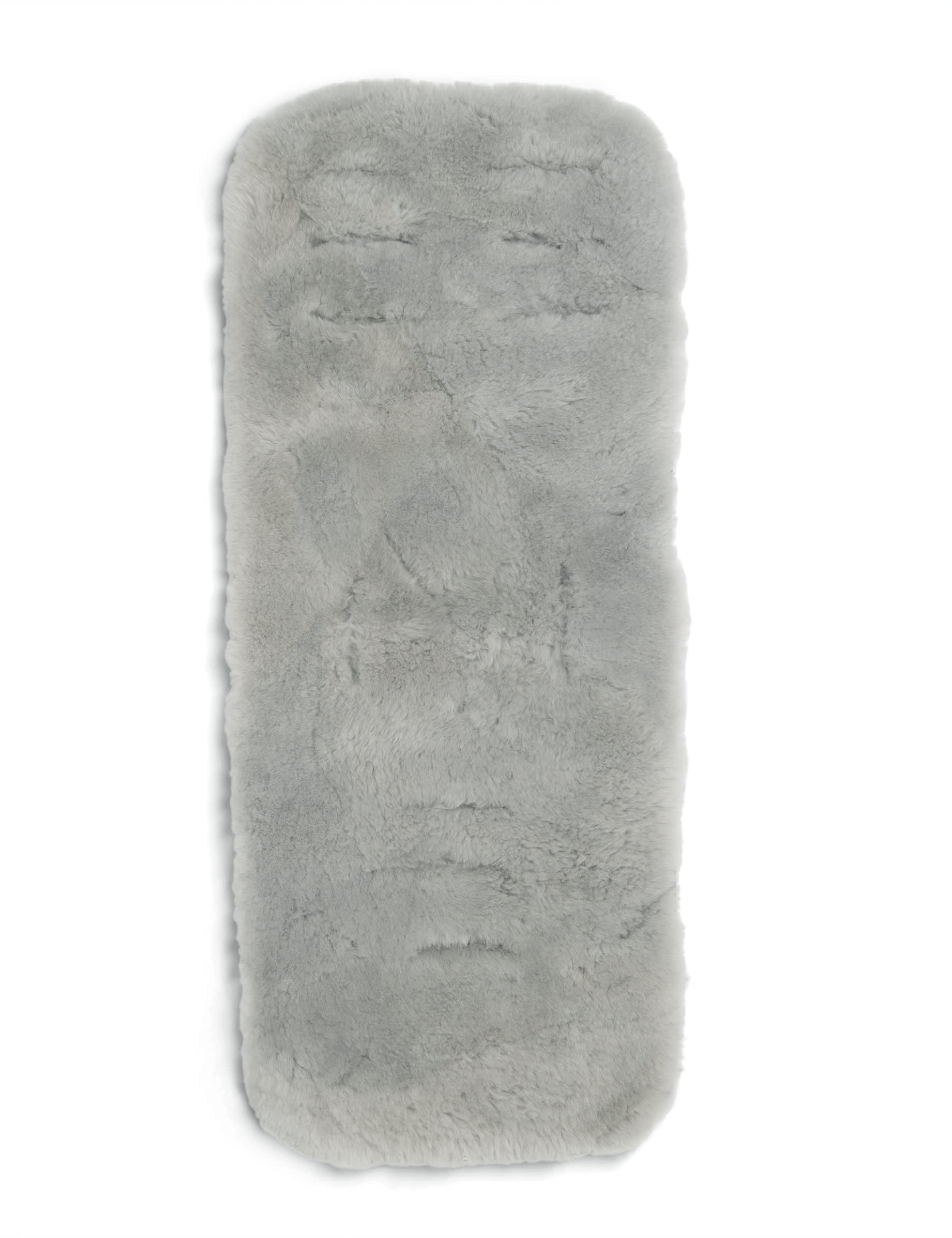 Mamas & Papas Luxury Sheepskin Buggy Liner - Grey, Grey