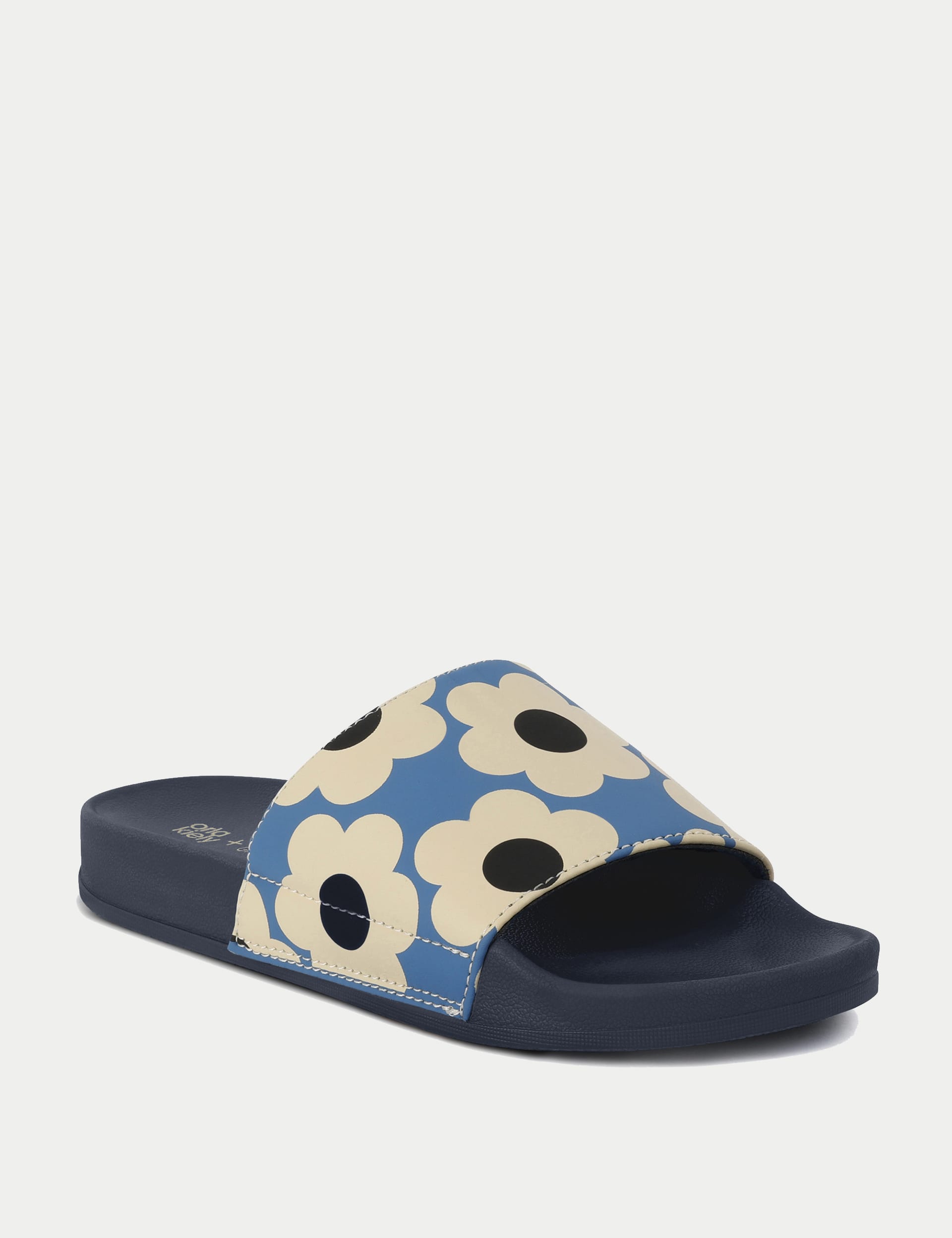 Regatta Women's Orla Floral Flat Sliders - 5 - Blue Mix, Blue Mix