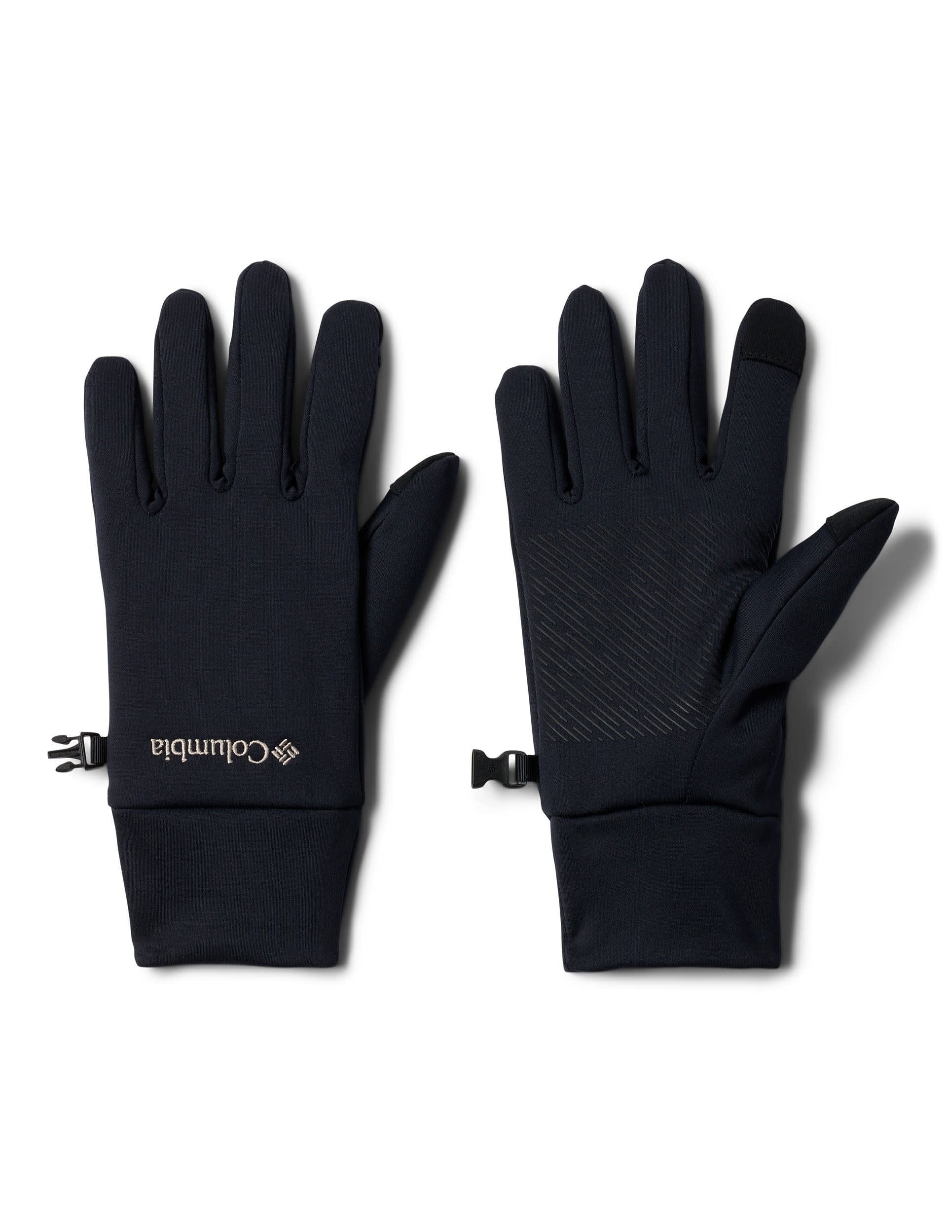 Columbia Men's Point Park Fleece Gloves - M - Black, Black