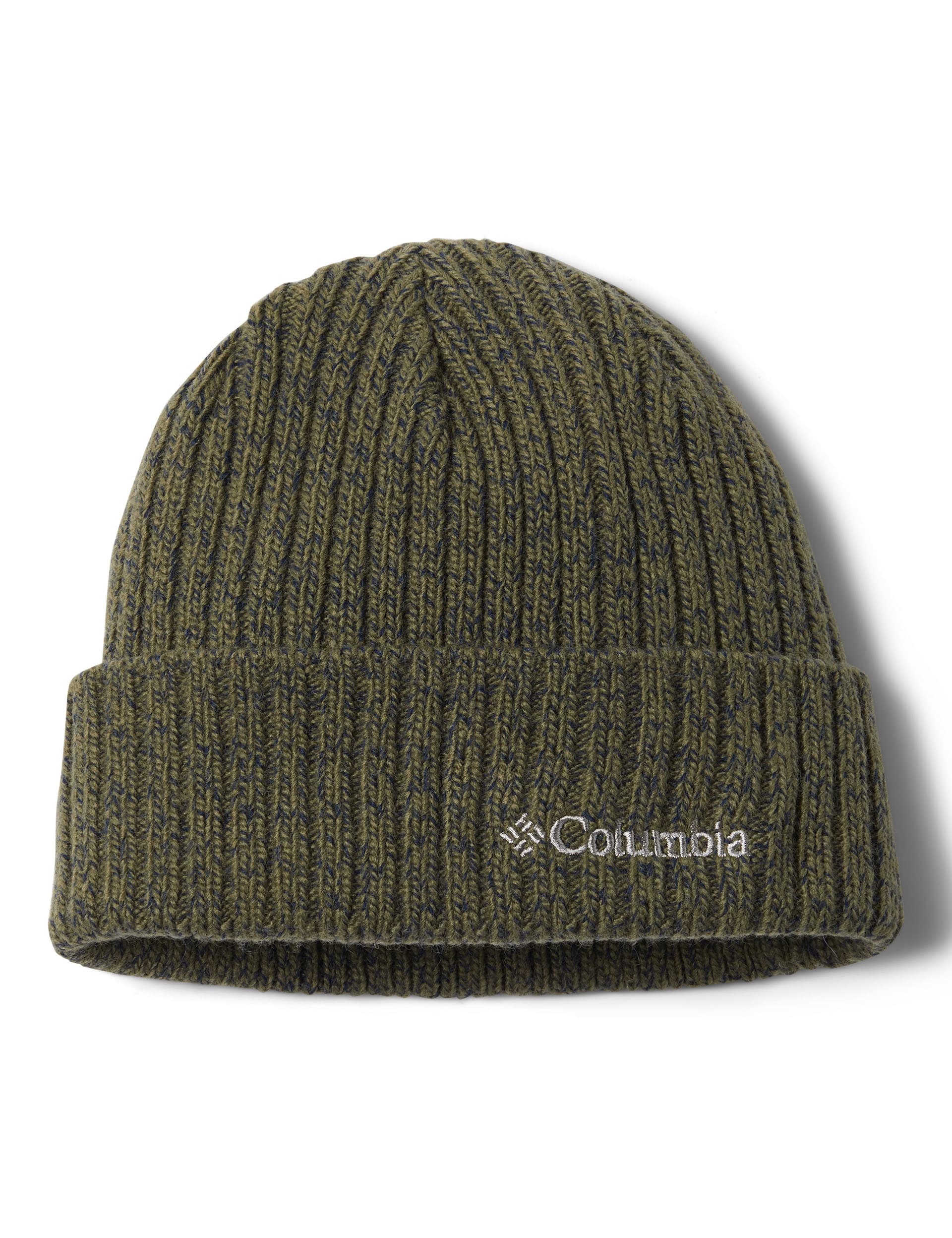 Columbia Men's Columbia Watch Cap Knitted Beanie Hat - one size - Dark Green, Dark Green