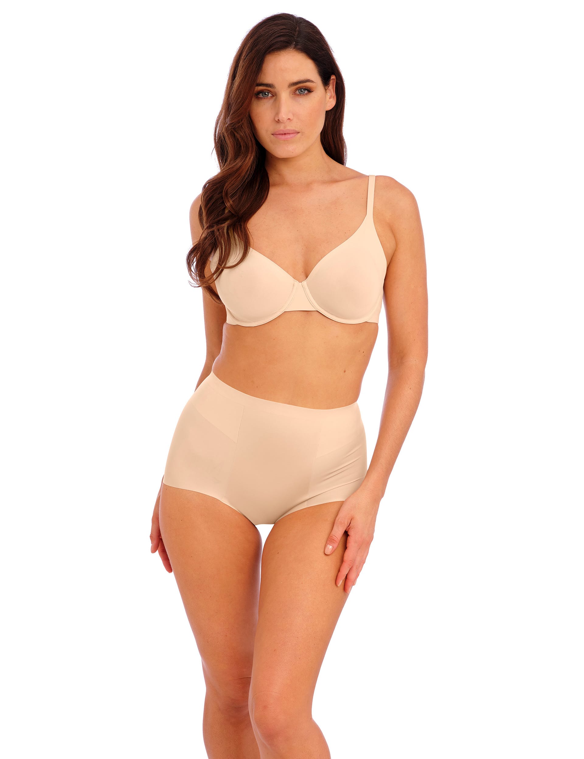 Wacoal Women's Inès Secret Medium Control Shaping Knickers - Beige, Black,Beige