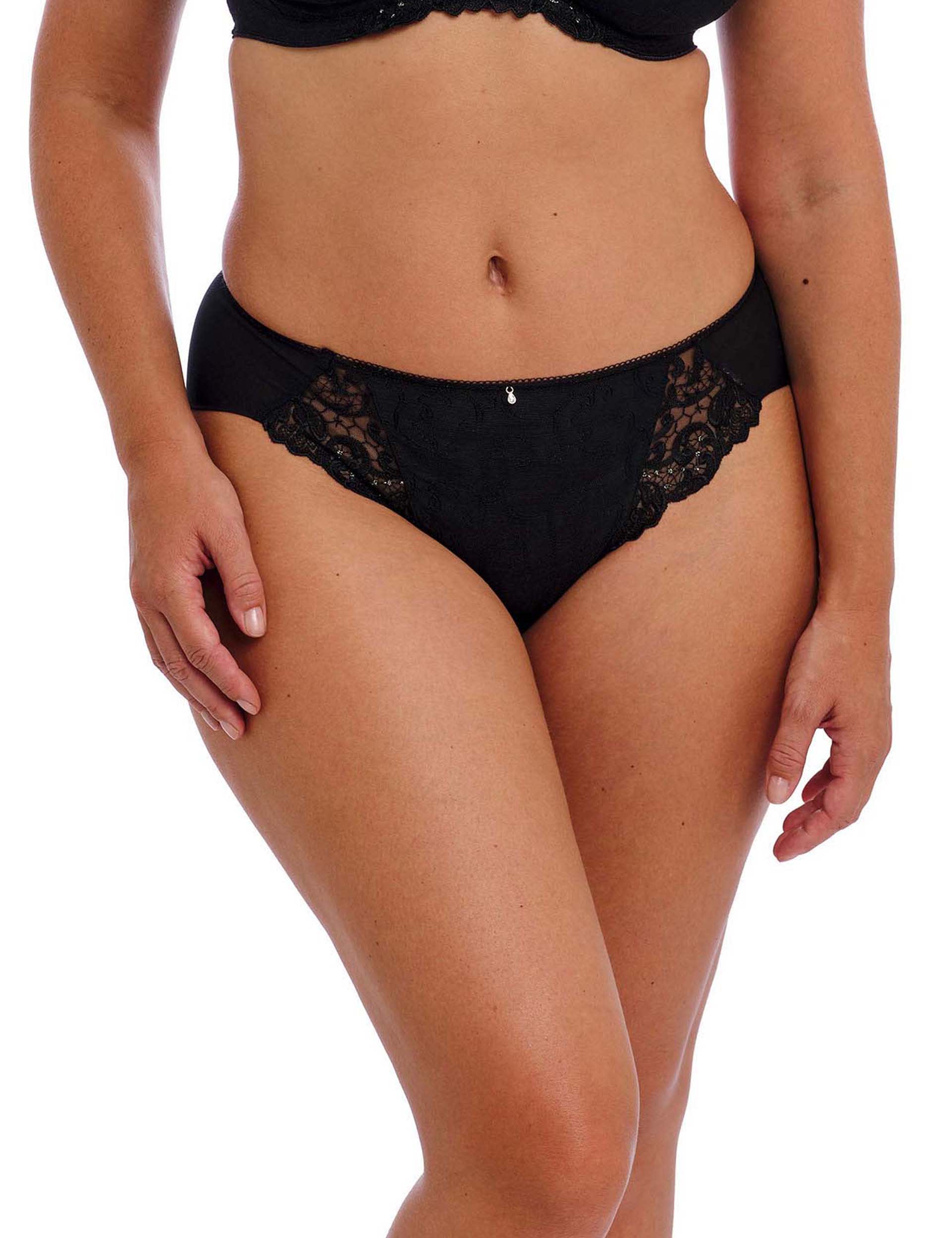 Fantasie Women's Portial Brief - Black, Black