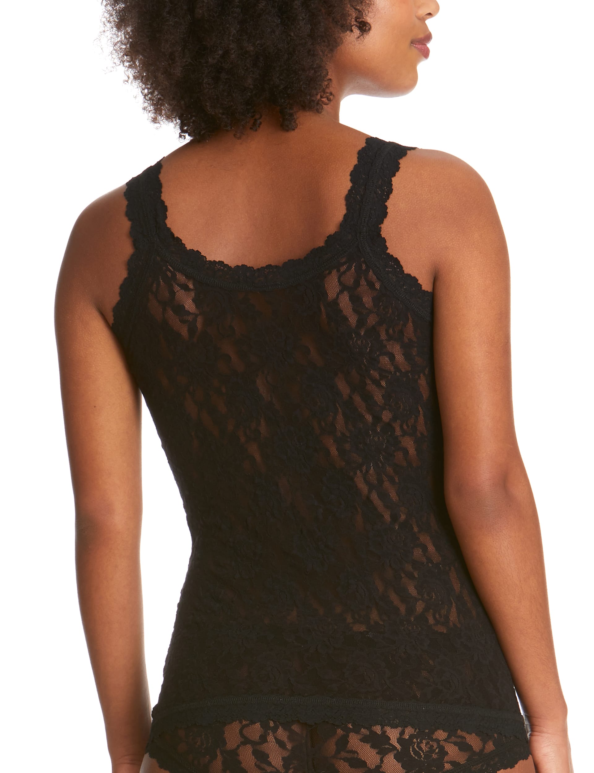 Hanky Panky Women's Signature Lace Classic Cami Top - XL - Black, Black