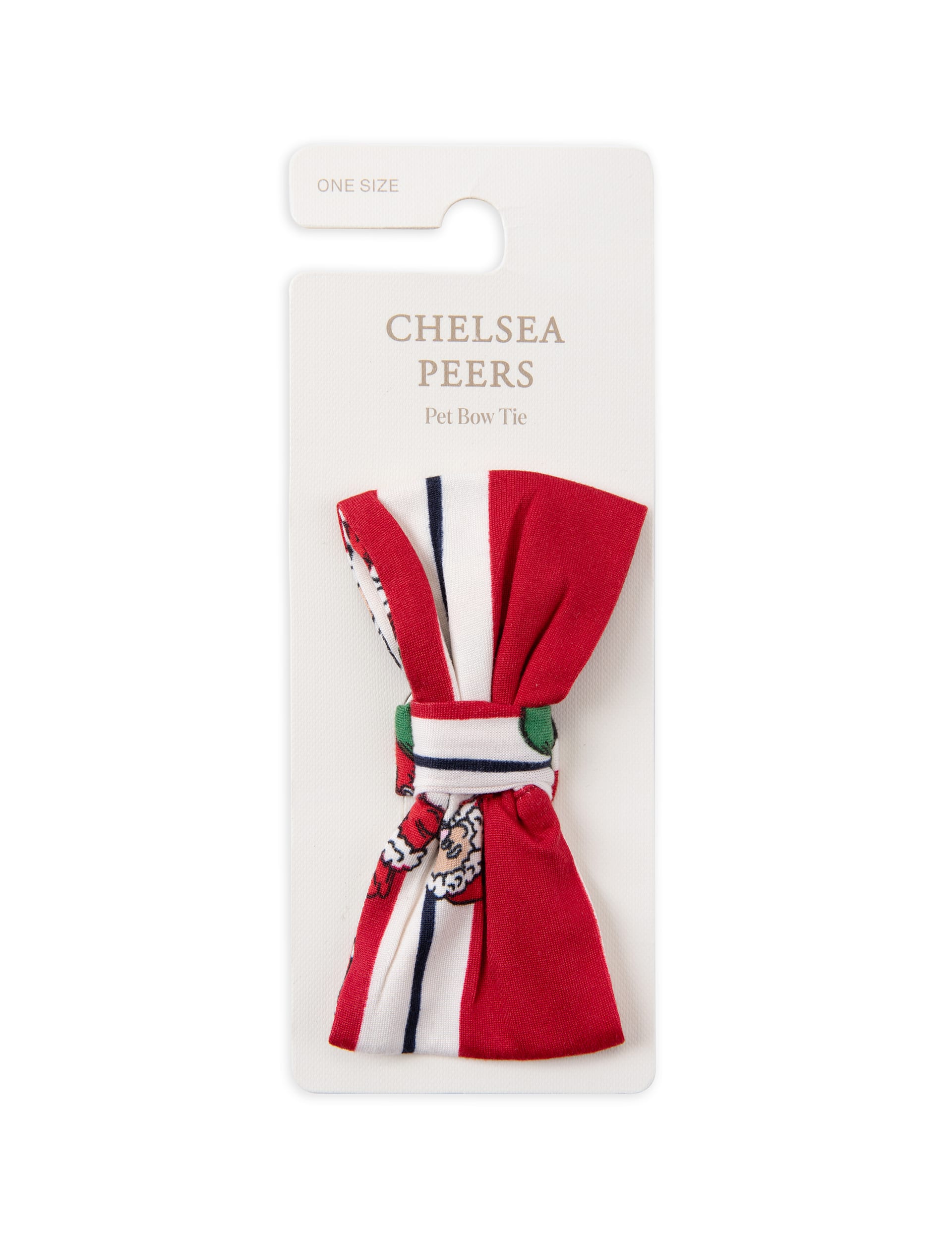 Chelsea Peers Christmas Pet Bow Tie - Red Mix, Red Mix