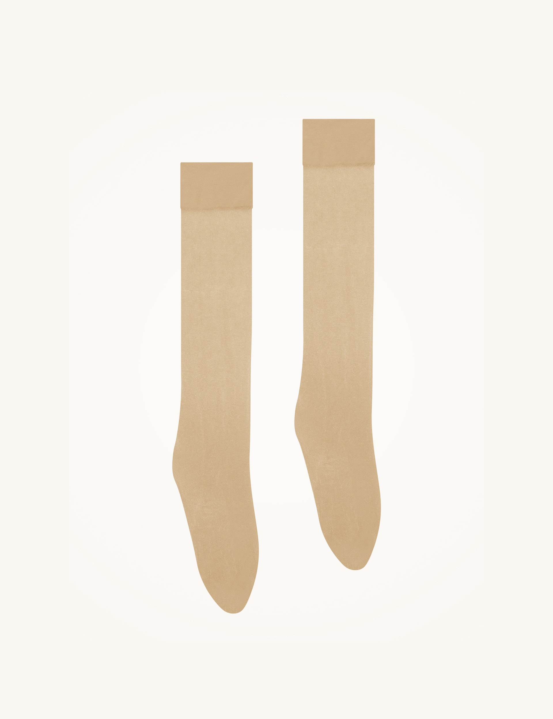 Wolford Women's 20 Denier Sheer Knee Highs - Light Beige, Light Beige