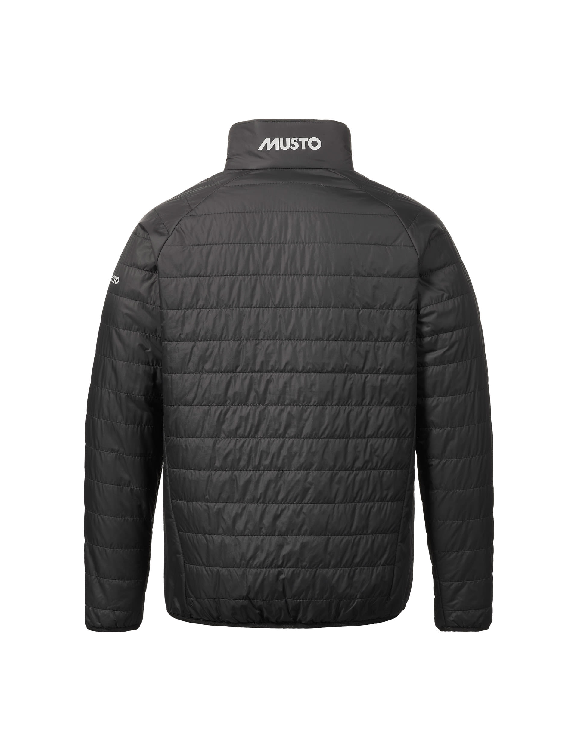 Musto Men's Primaloft Waterproof Quilted Puffer Jacket - S - Black, Black