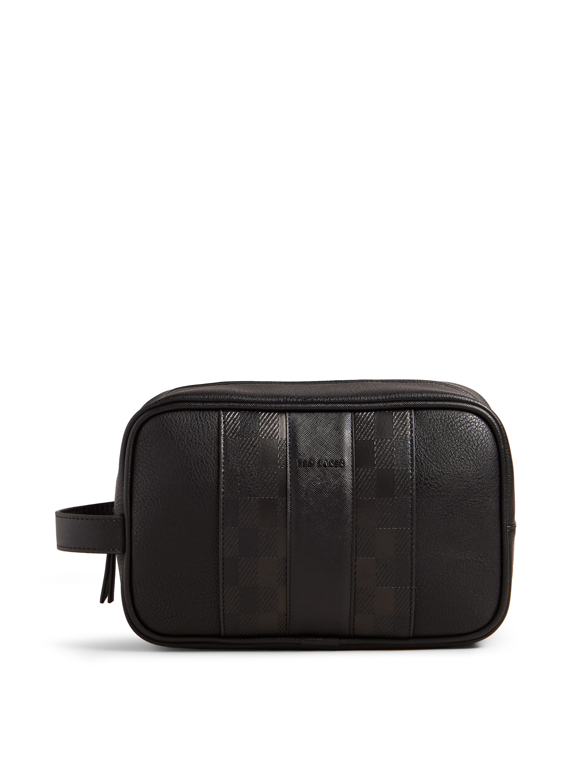 Ted Baker Men's Textured Washbag - one size - Black, Black