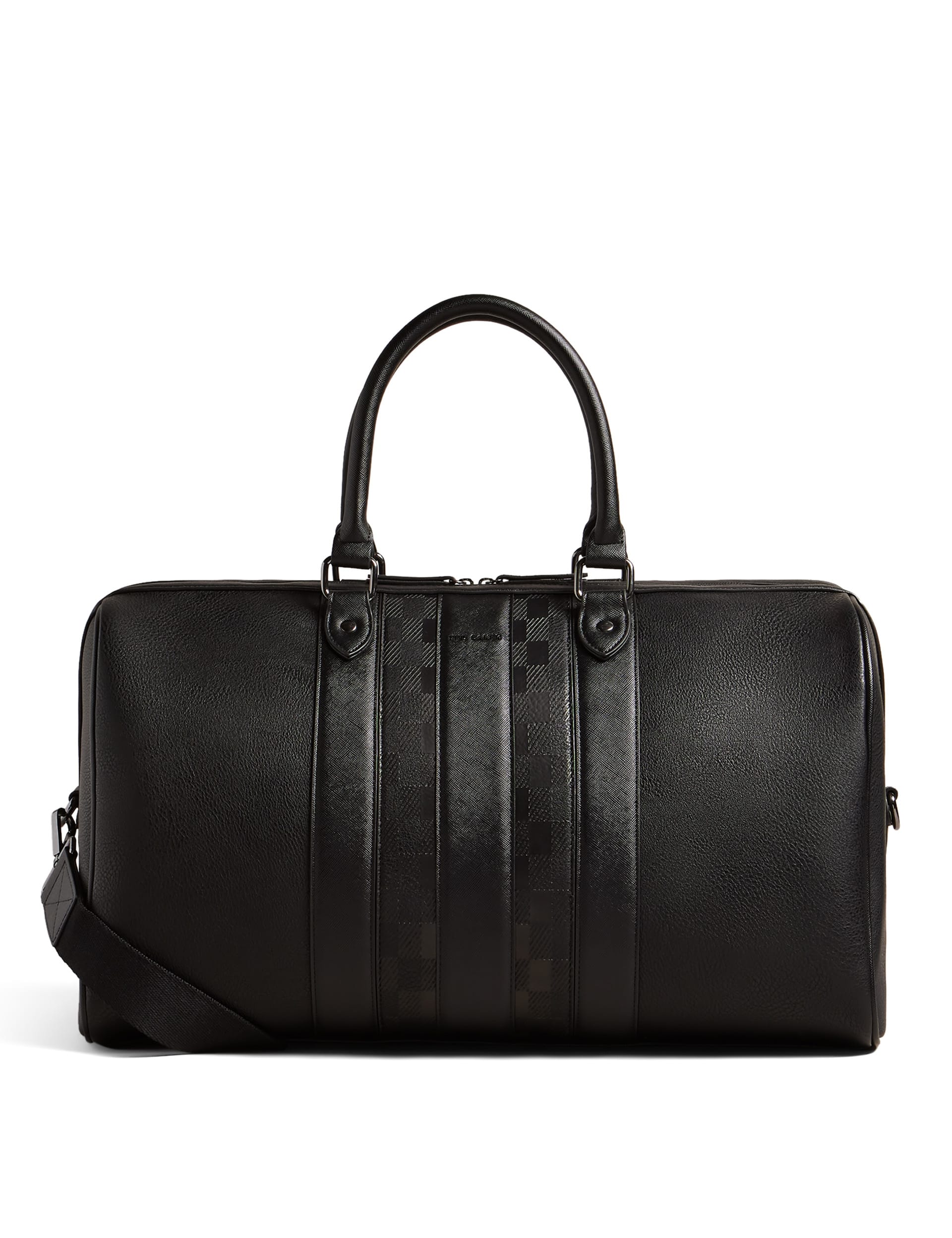 Ted Baker Men's Textured Weekend Bag - Black Mix, Black Mix