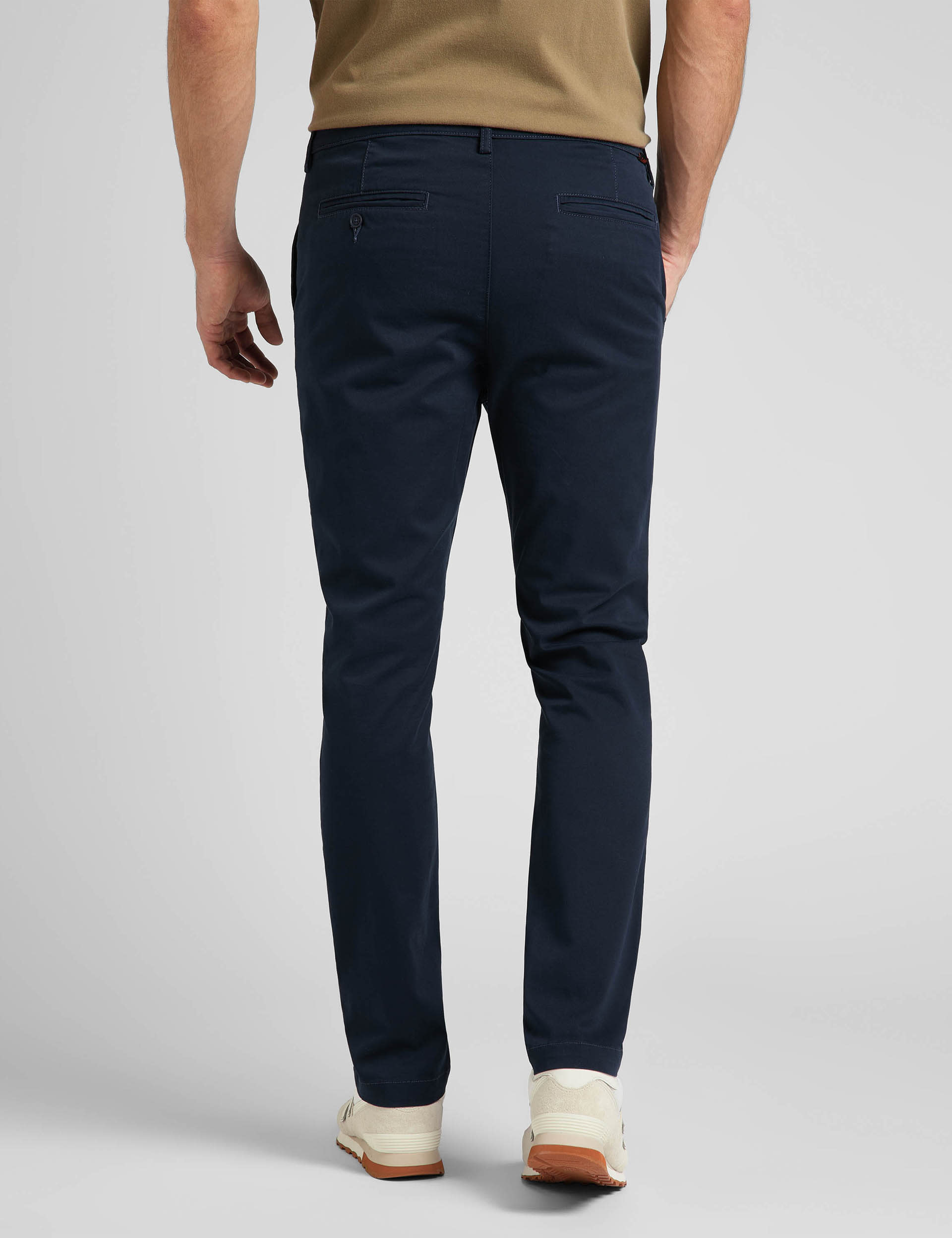 Lee Men's Slim Fit Chinos - 34/32 - Navy, Navy