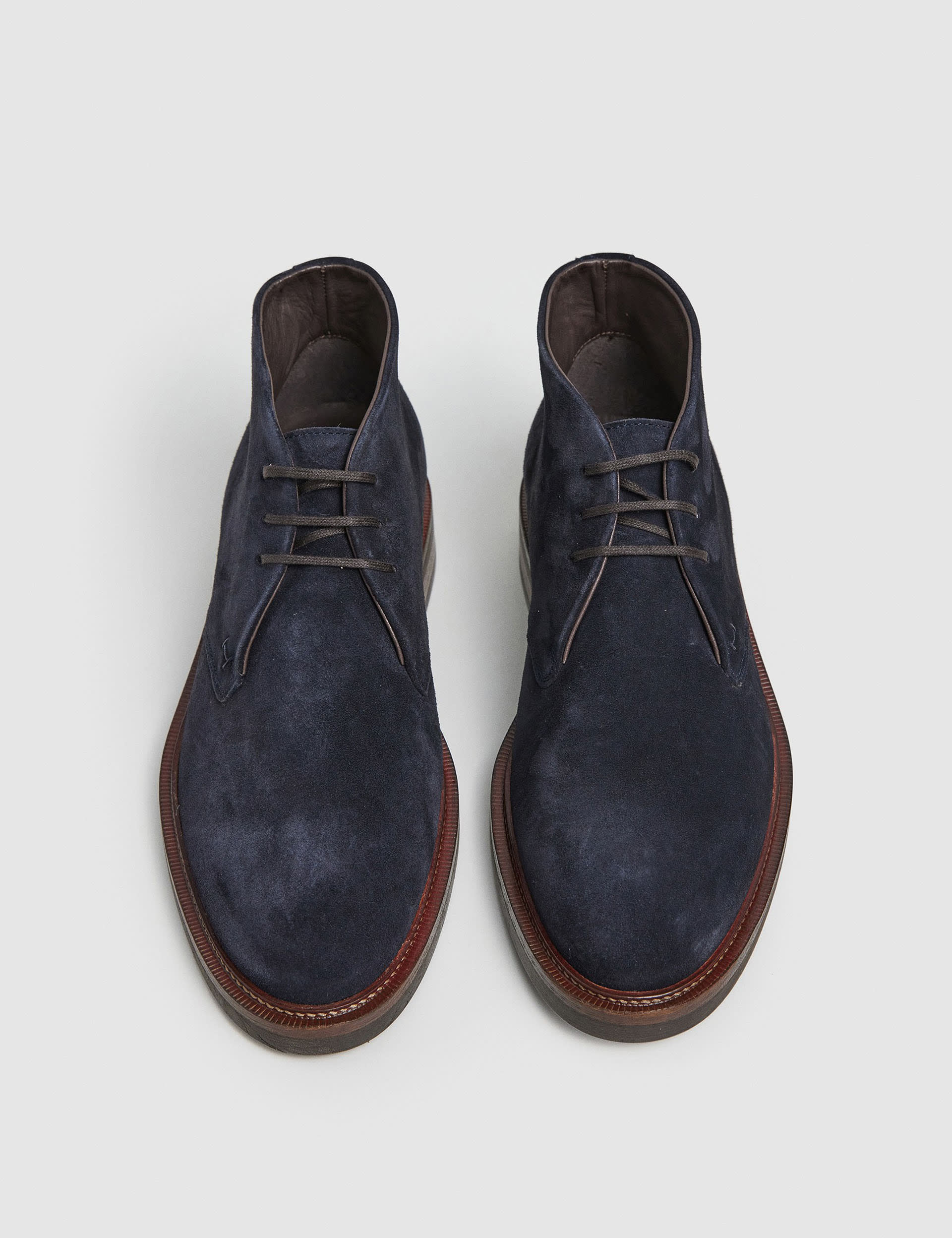 Hackett Men's Suede Chukka Boots - 9 - Blue, Blue