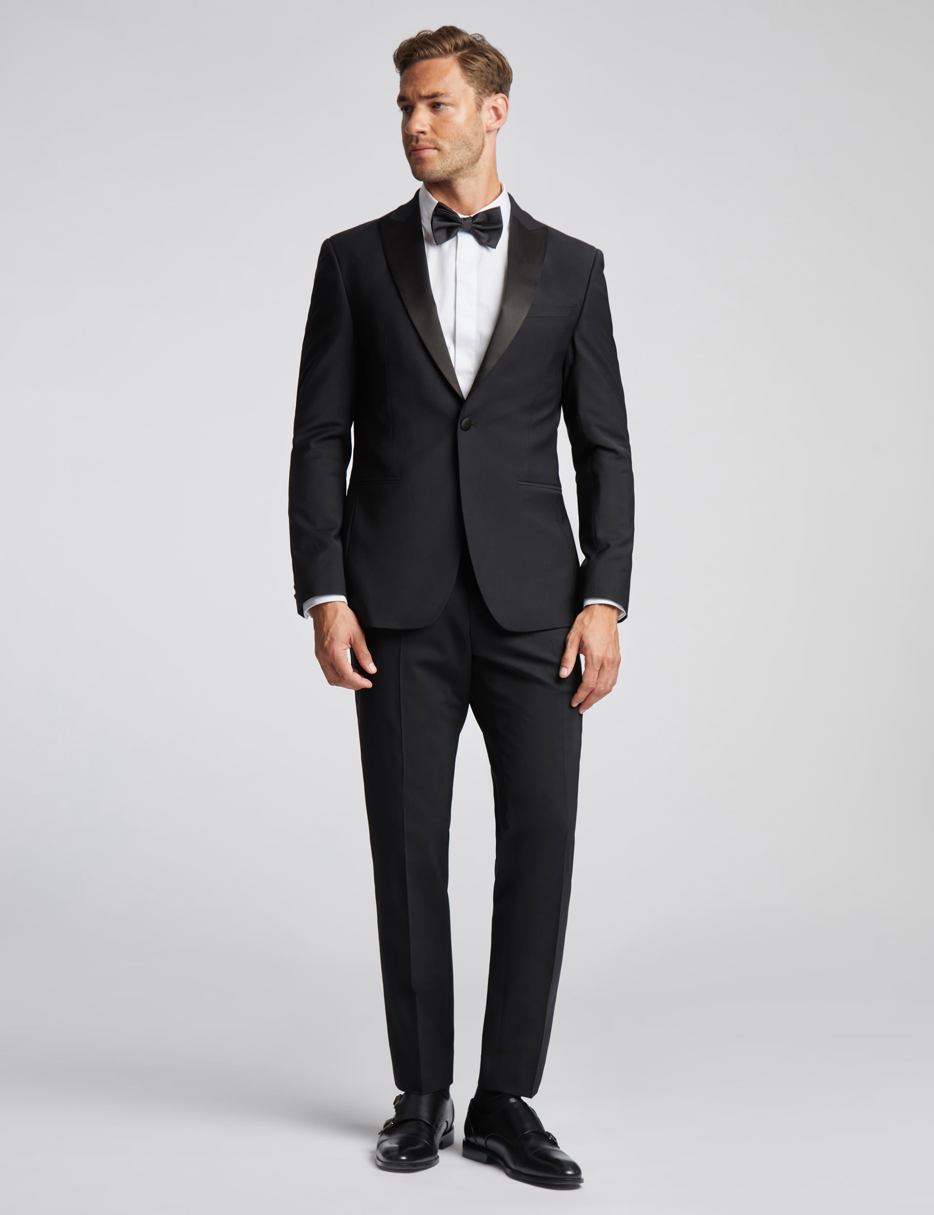 Ted Baker Men's Slim Fit Wool Rich Tuxedo Jacket - 36REG - Black, Black