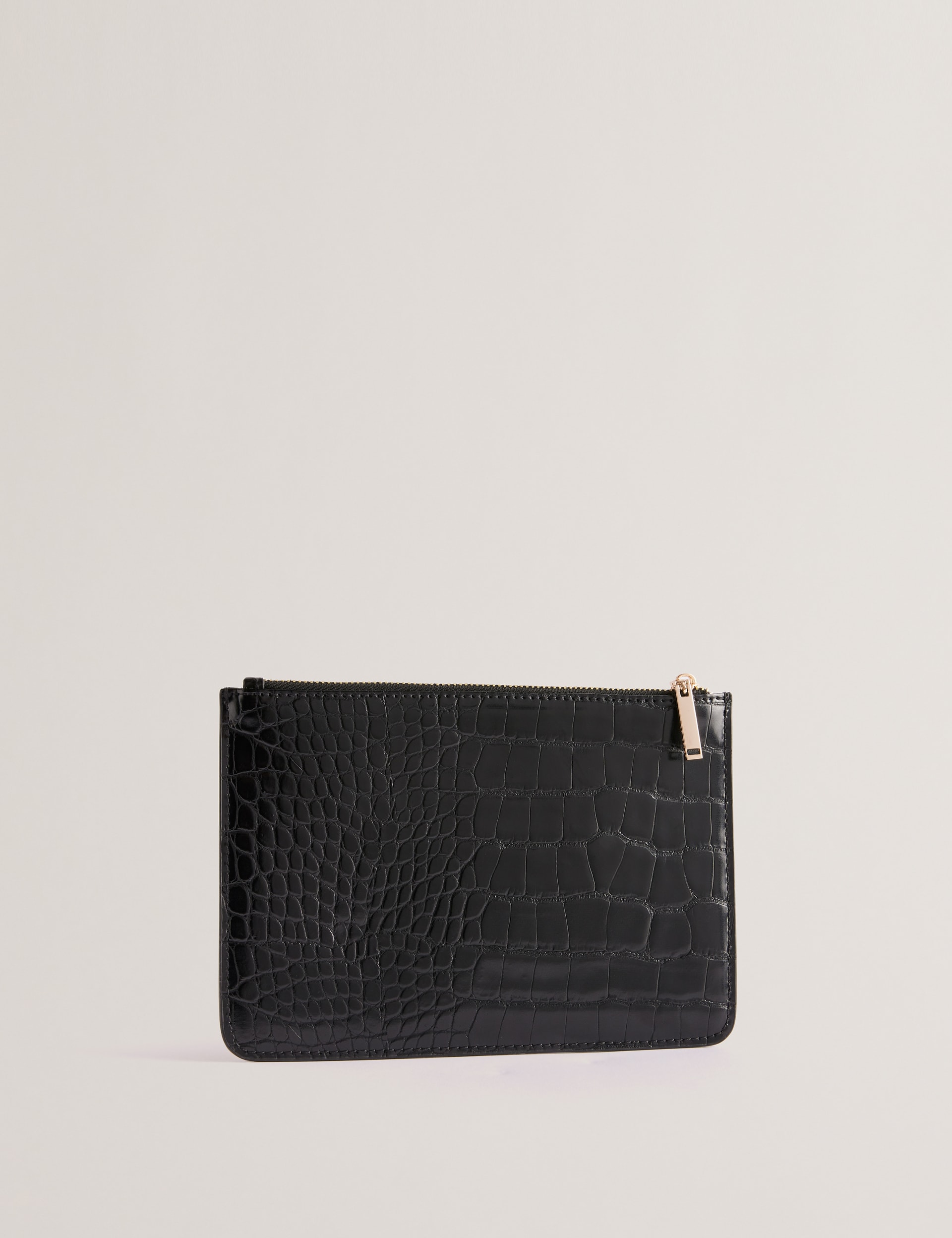 Ted Baker Women's Wendiia Imitation Croc Wallet - Black, Black