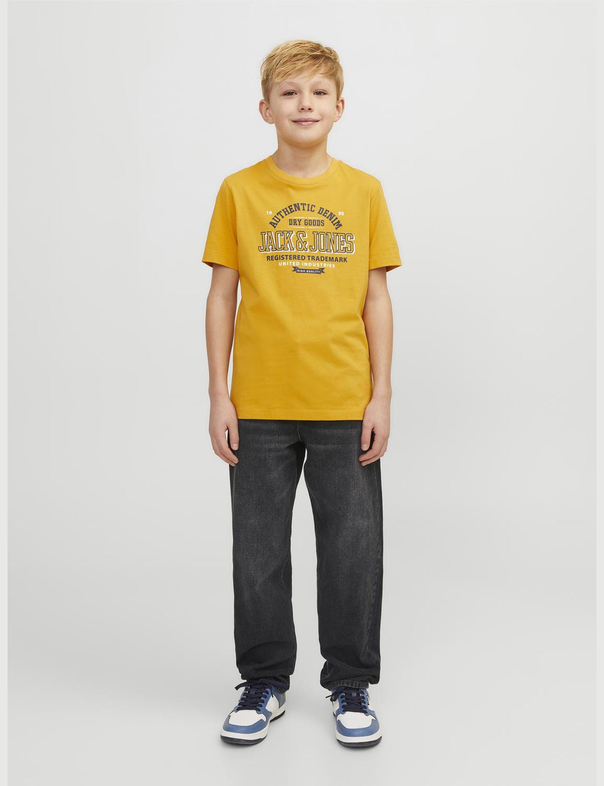 Jack & Jones Junior Boys Relaxed Pure Cotton Denim Jeans (8-16 Yrs) - 8y - Black, Black