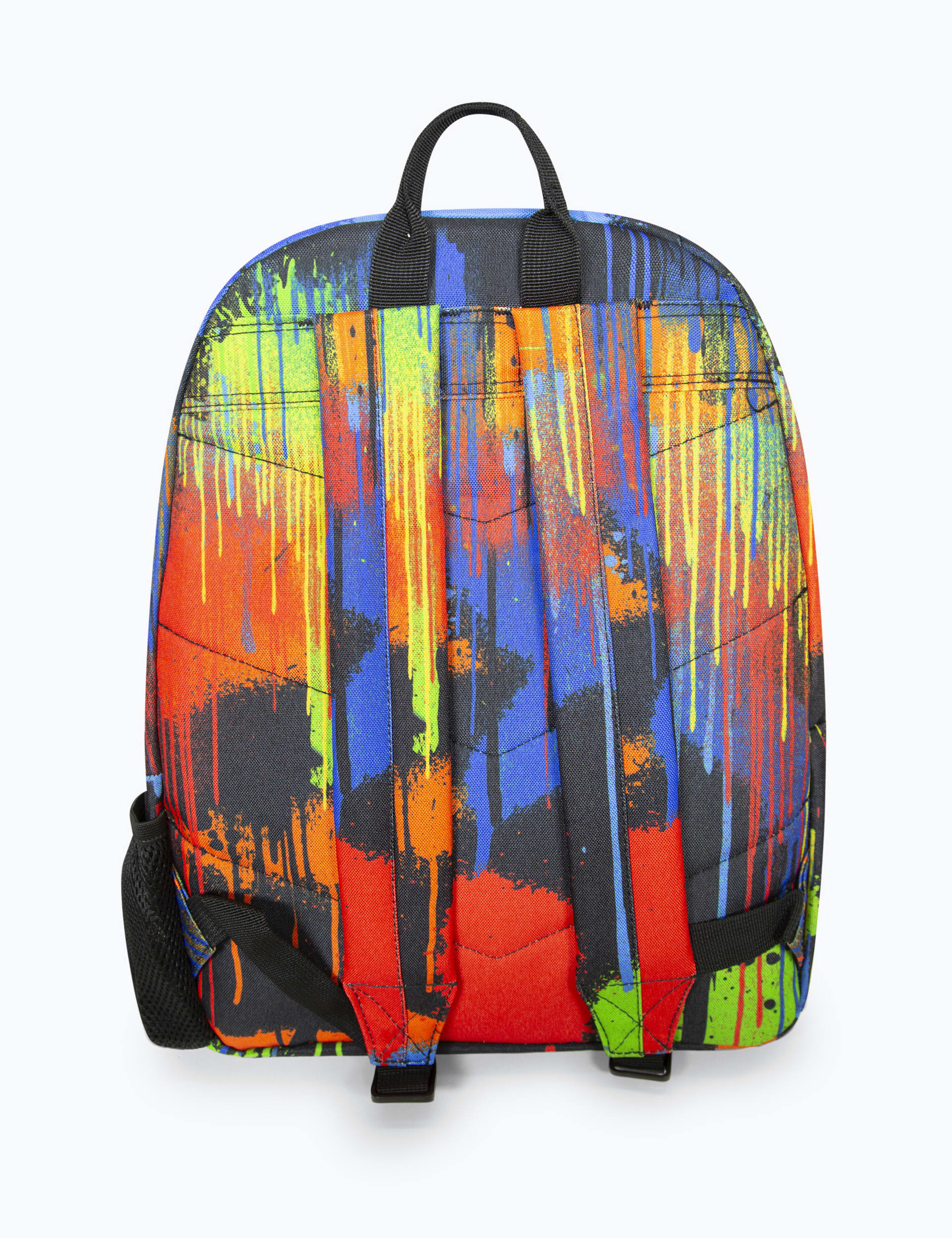 Hype Kids Spray Paint Backpack - Black, Black