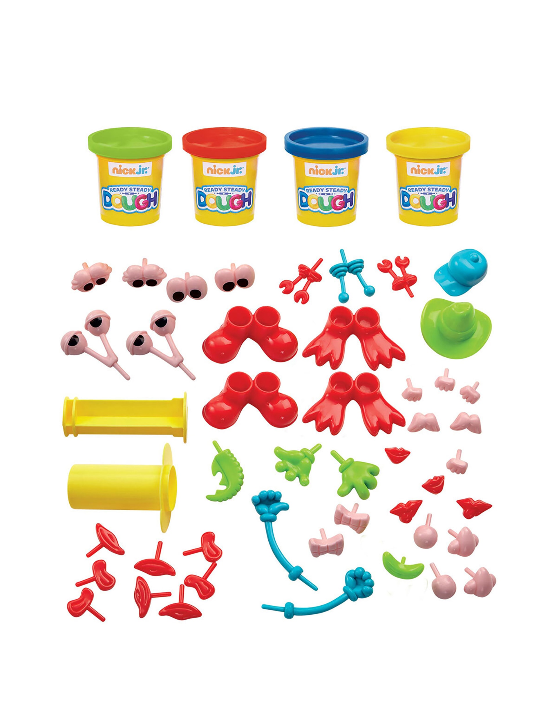 Ready Steady Dough Nick Jr. Ready Steady Dough Crazy Characters Playset (3+ Yrs)