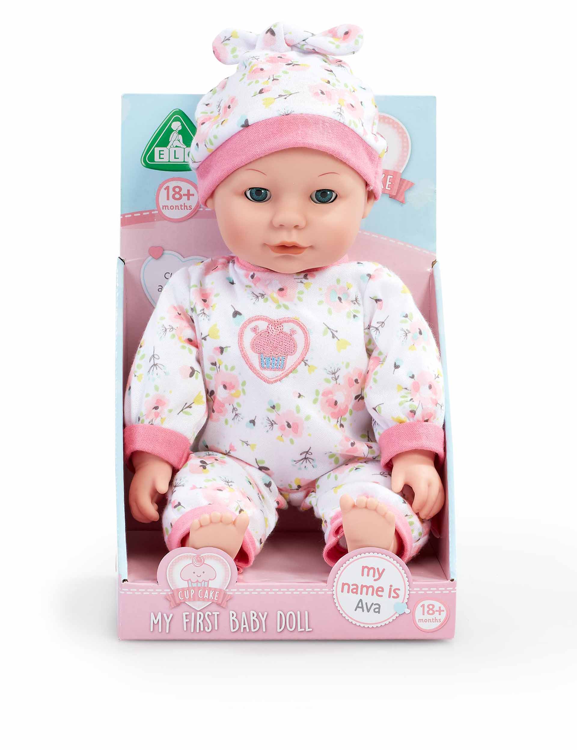 Early Learning Centre Cupcake My First Dolly Ava Baby Doll 18+ Mths