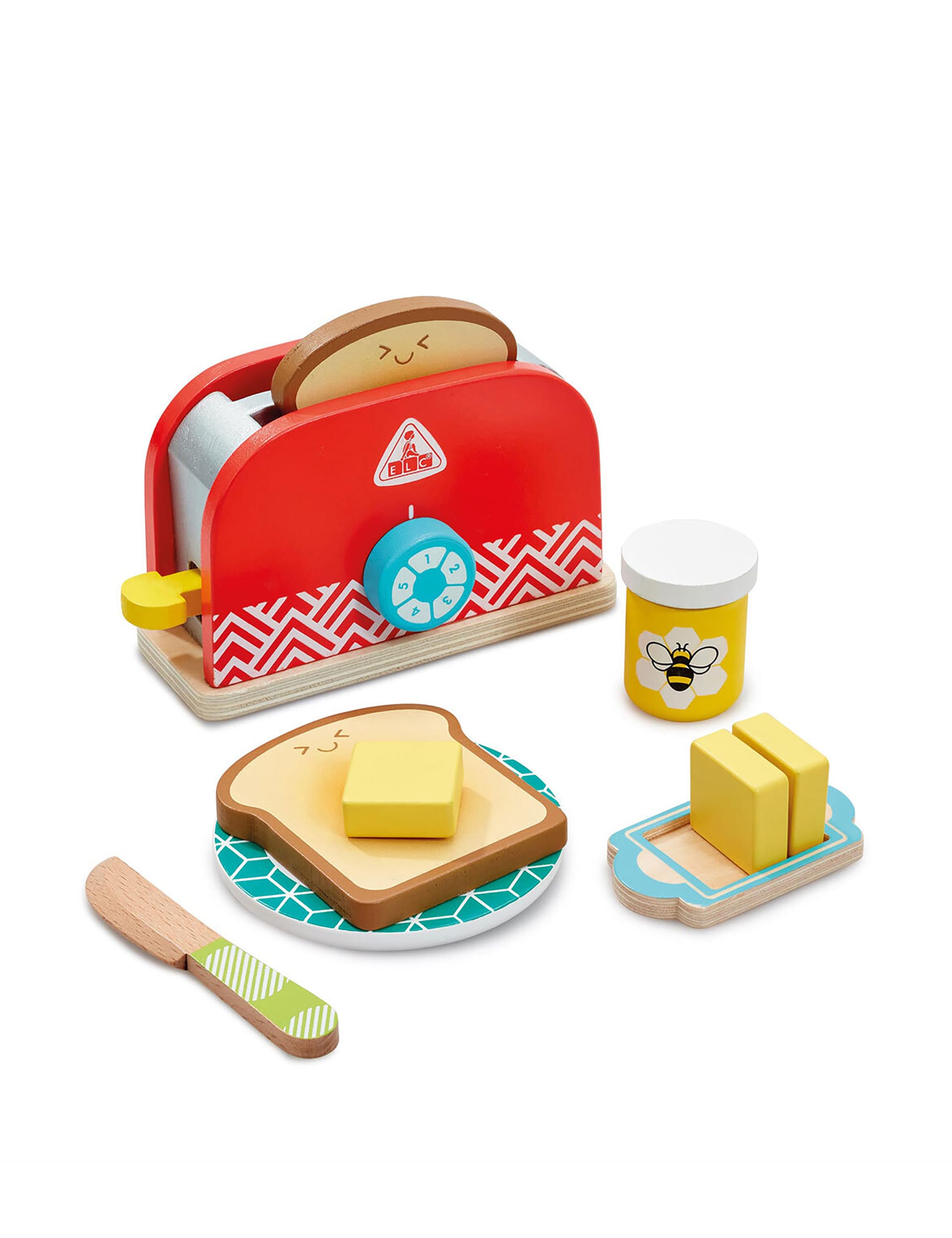 Early Learning Centre Wooden Toaster Playset (3+ Yrs)