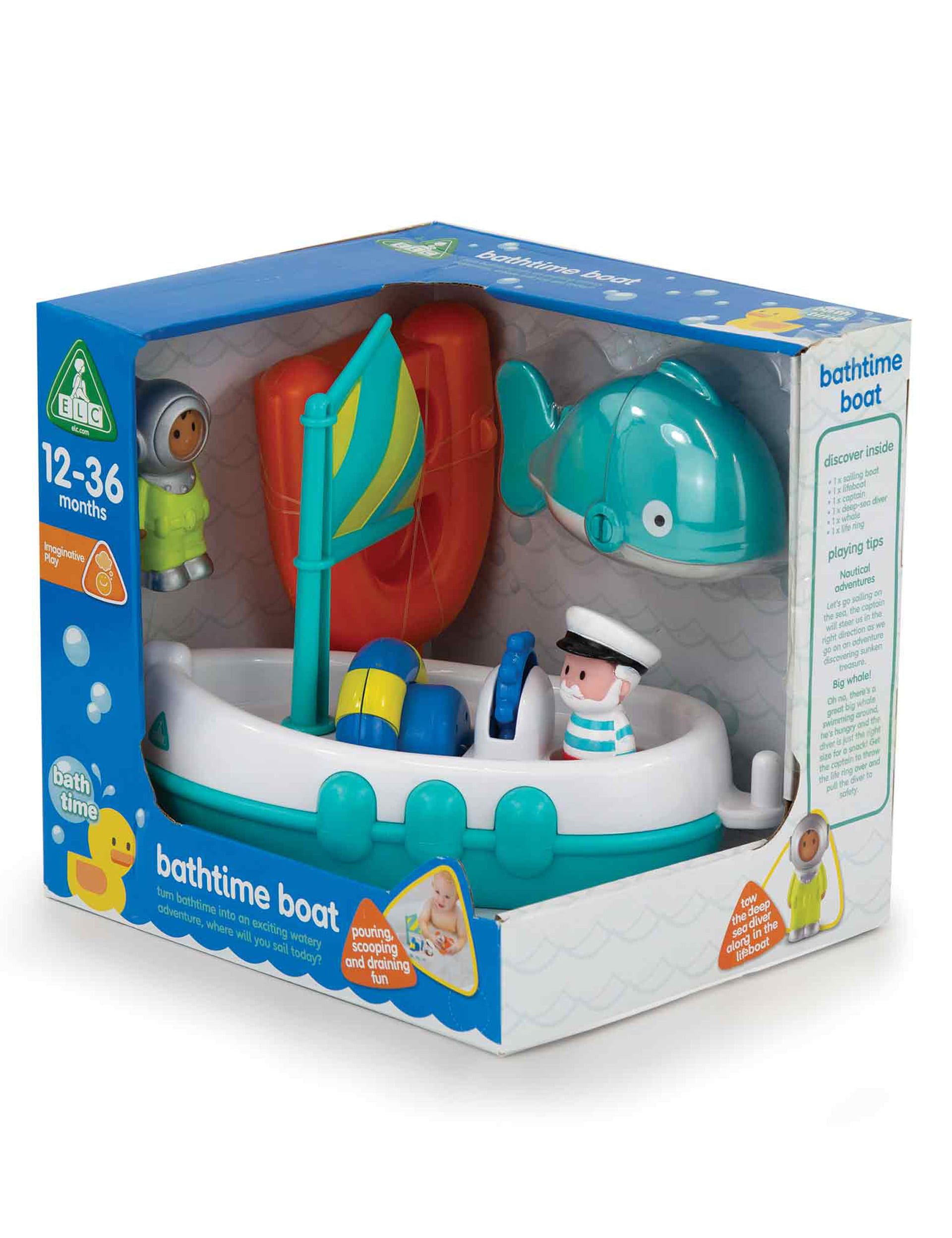 Early Learning Centre Happyland Bath Time Boat (1-5 Yrs)