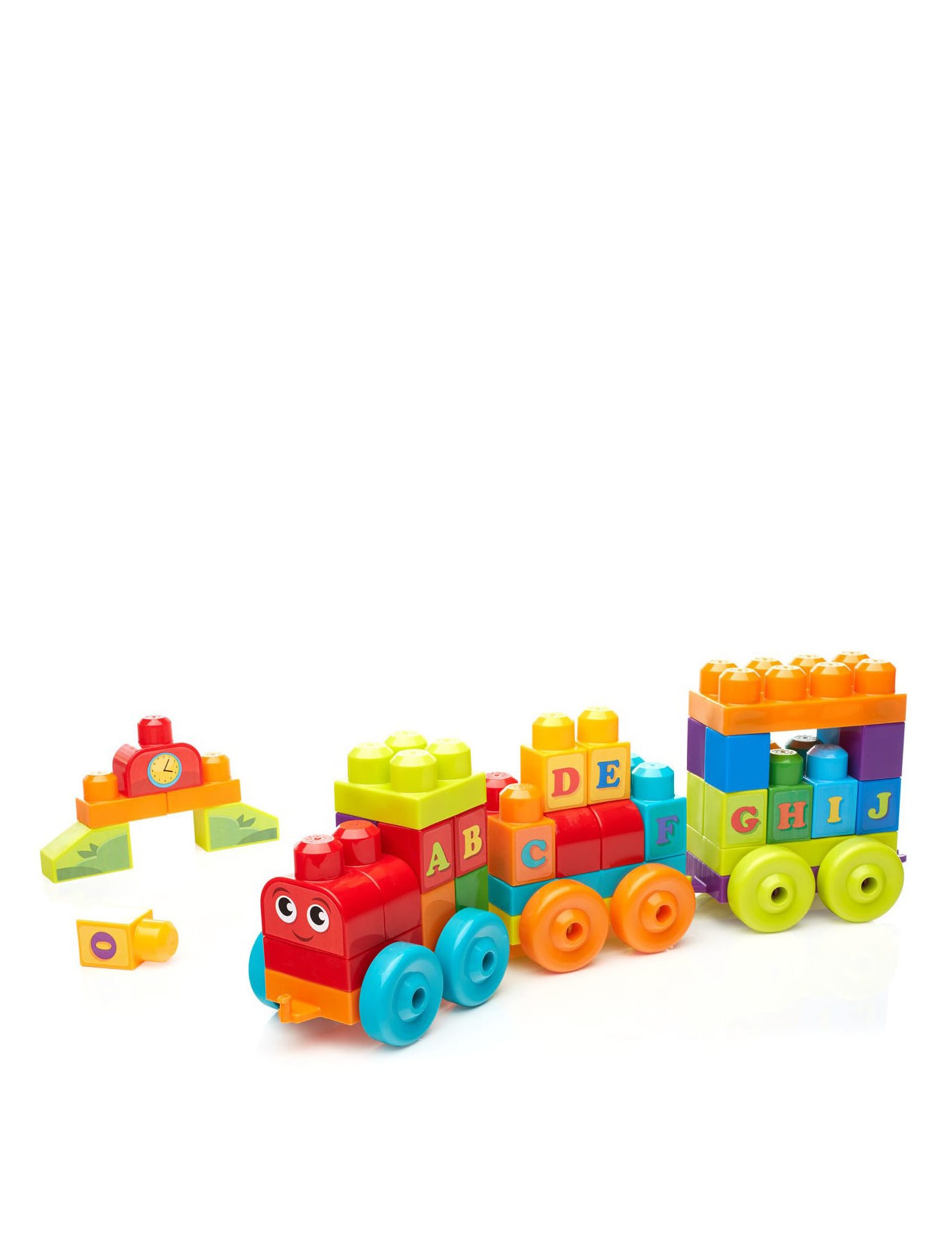 Mega Bloks Alphabet Train Toy (1-5 Yrs)