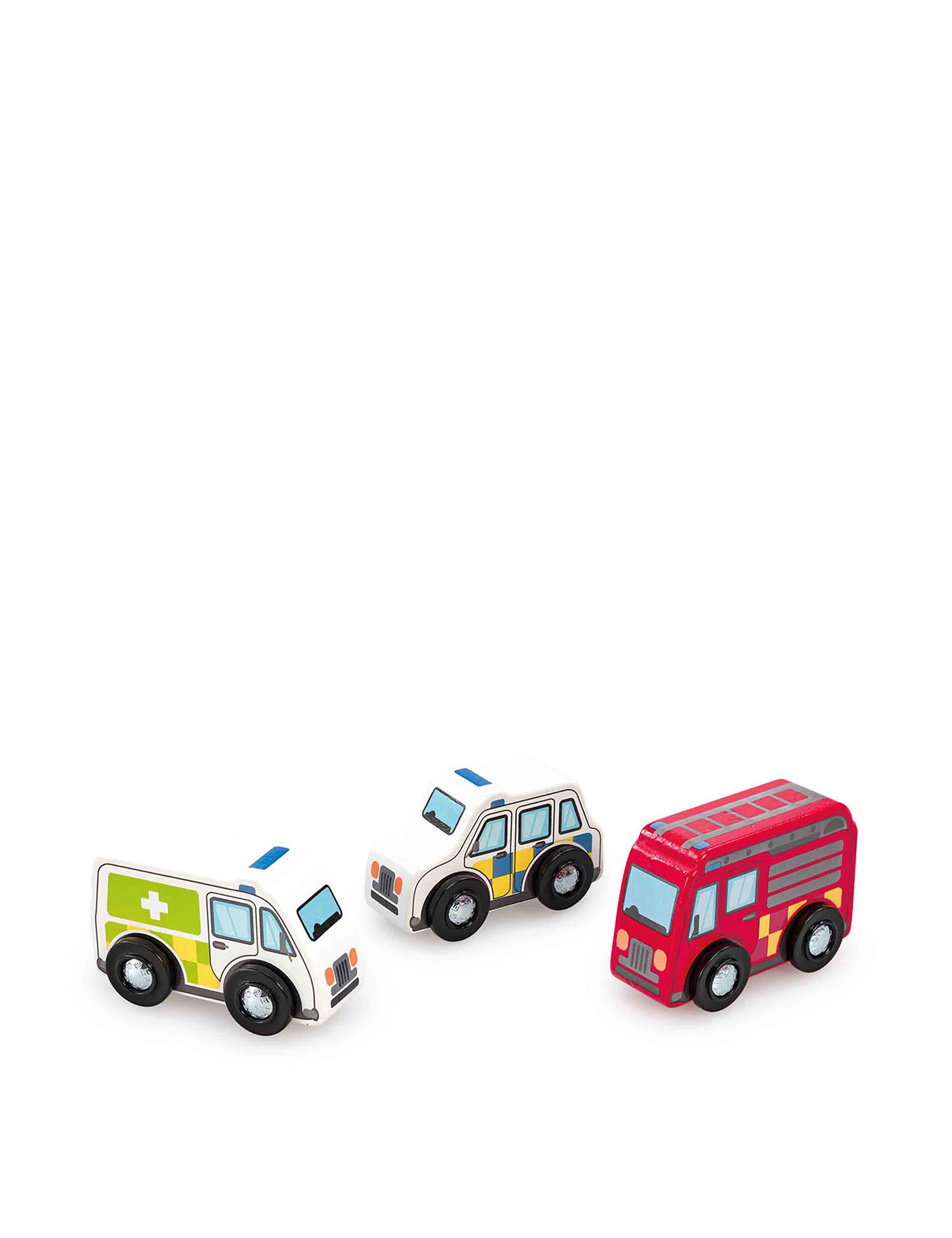 Lol Surprise Wooden Emergency Vehicle Set (3-6 Yrs)