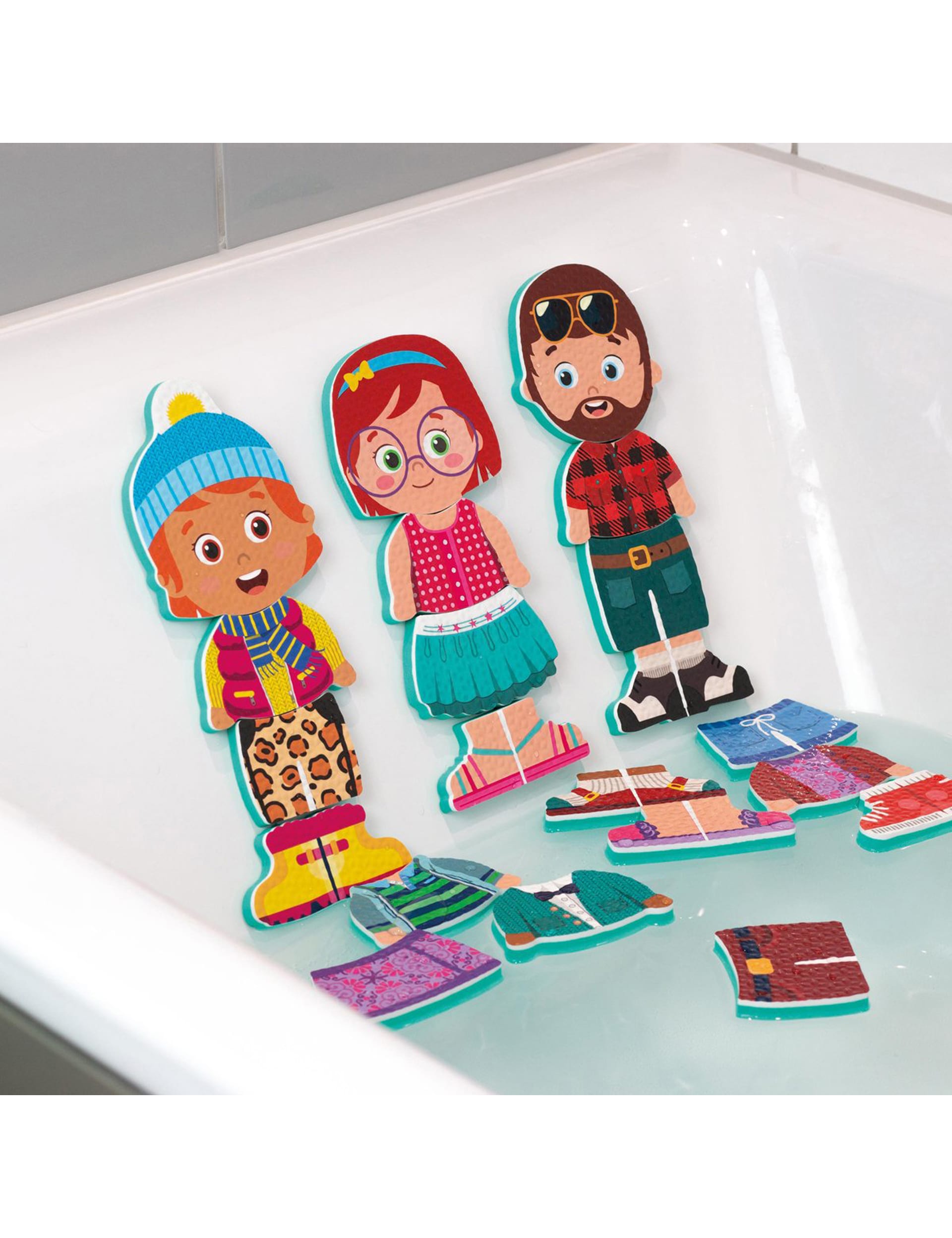 Little Lot Dressing Up Bath Stickers (3+ Yrs)