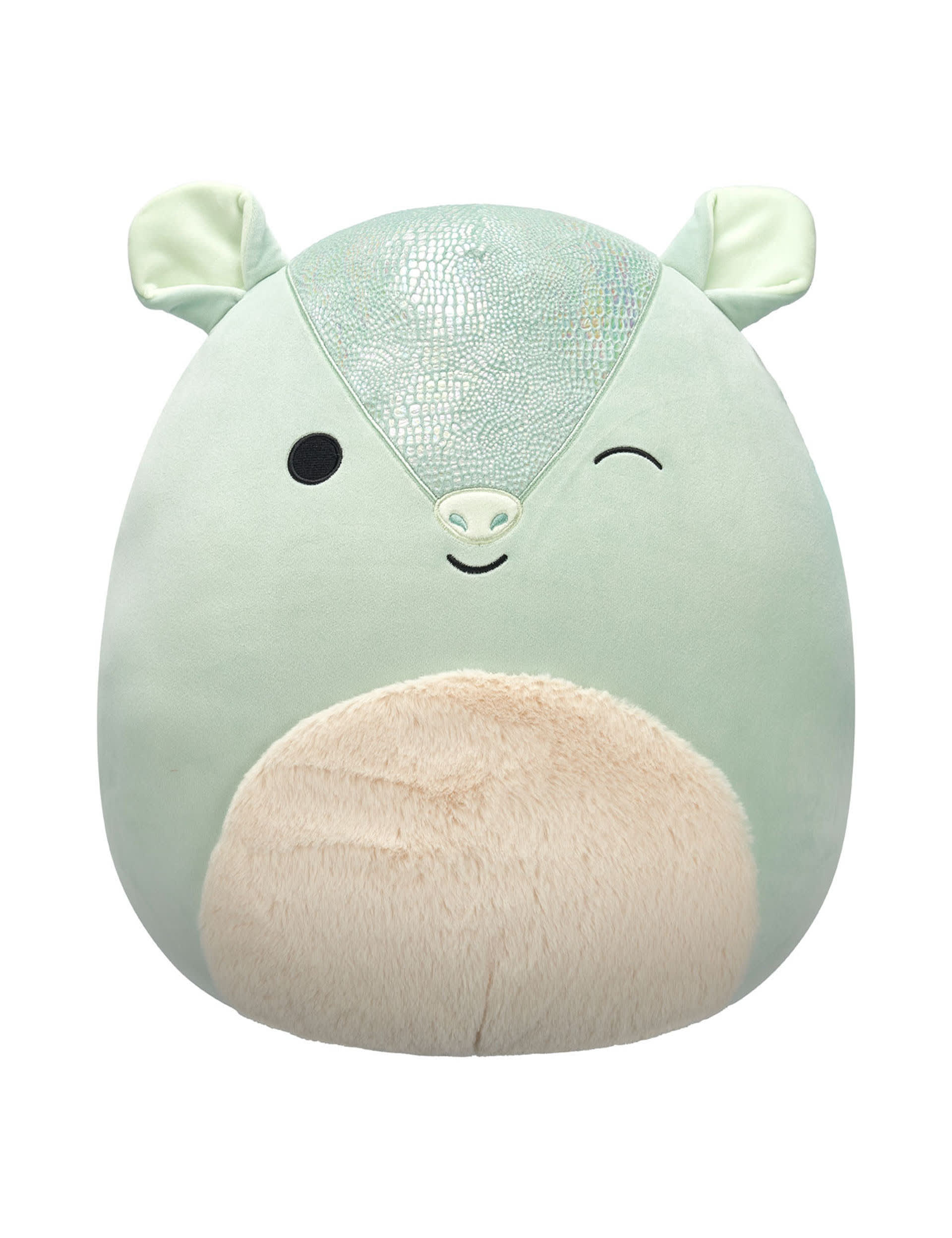 Squishmallows Arilla the Green Armadillo Plushie (0+ Yrs)