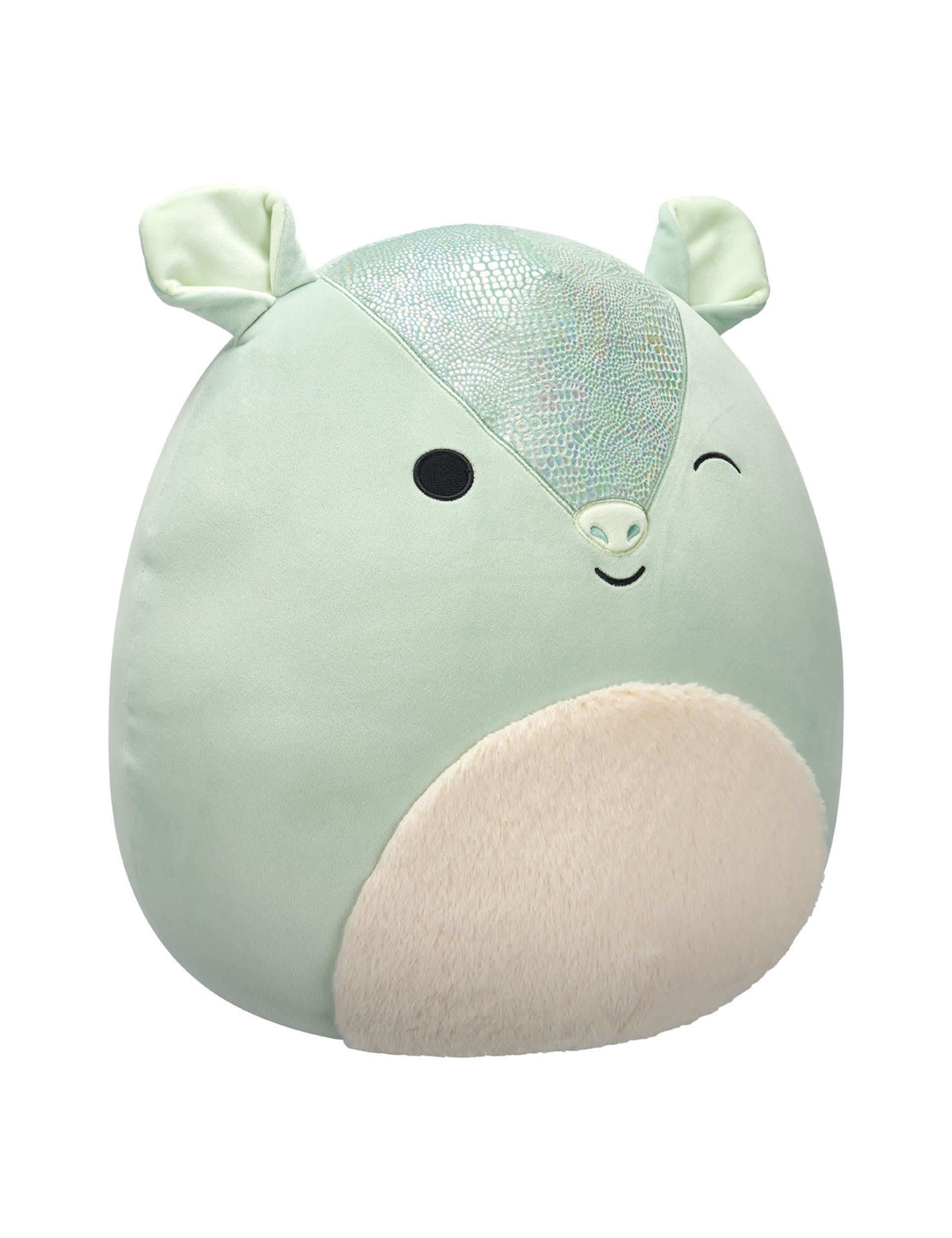 Squishmallows Arilla the Green Armadillo Plushie (0+ Yrs)