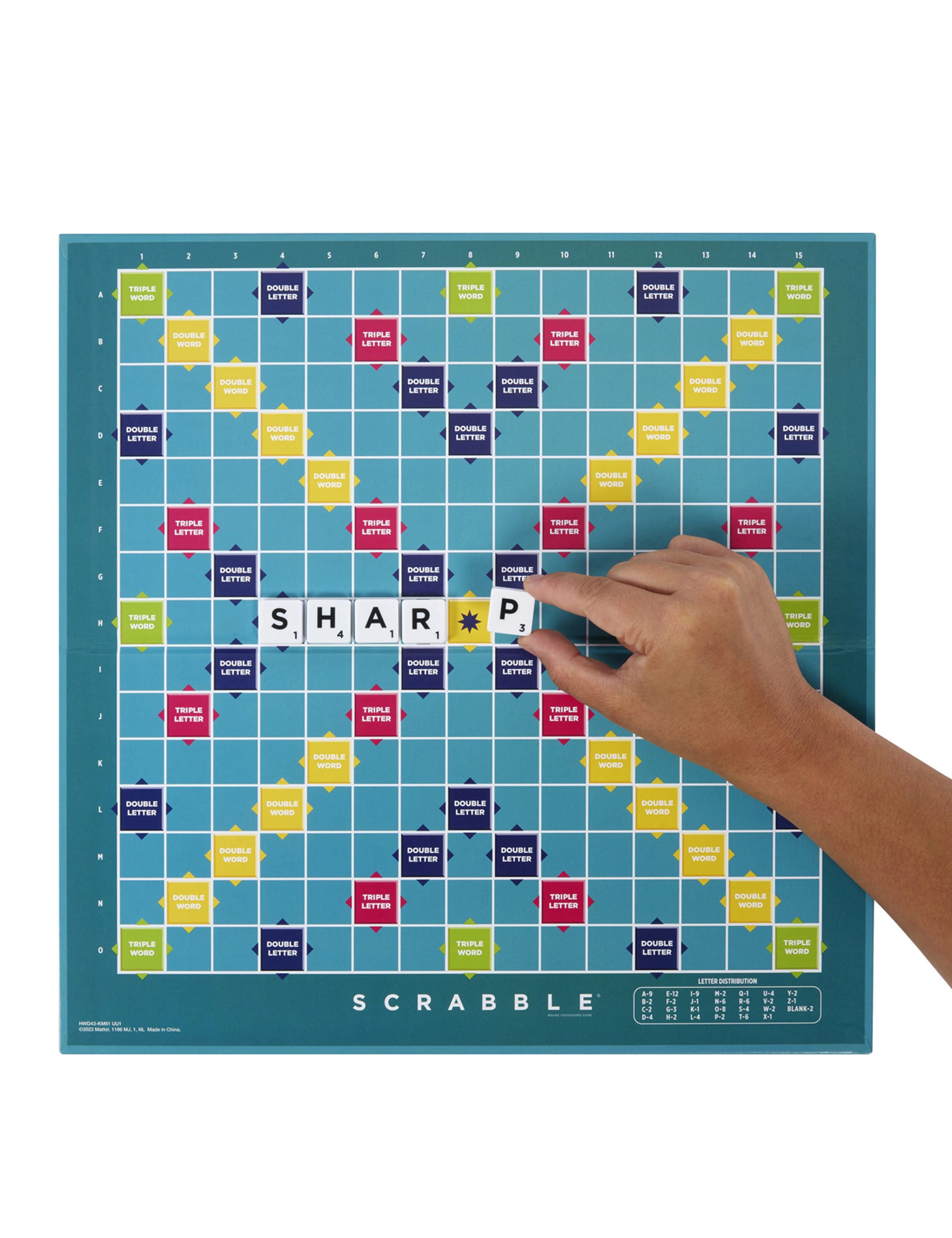 Scrabble 2 in 1 Board Game (8+ Yrs)