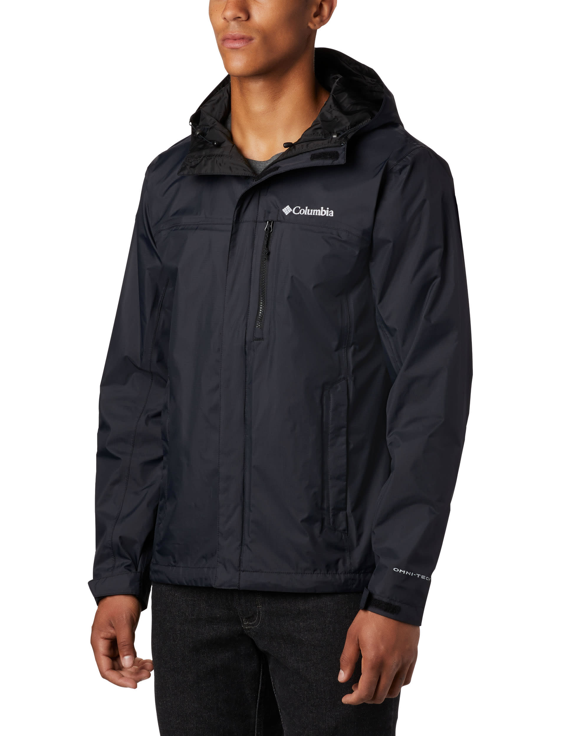 Columbia Men's Pouring Adventure II Waterproof Anorak - L - Black, Black