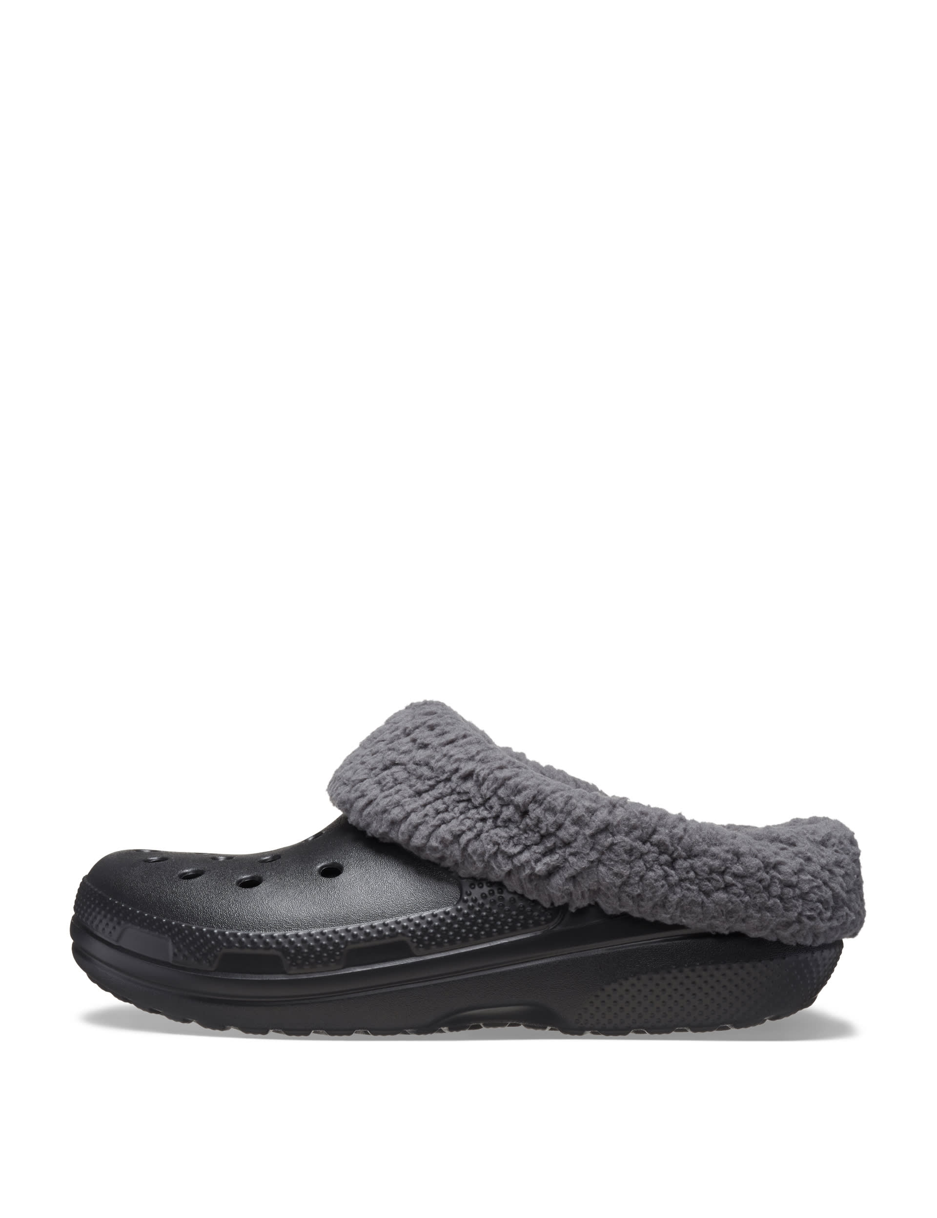 Crocs Women's Flat Clogs - 6 - Black, Black